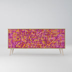 LOVELY MEMORIES Třídveřová komoda