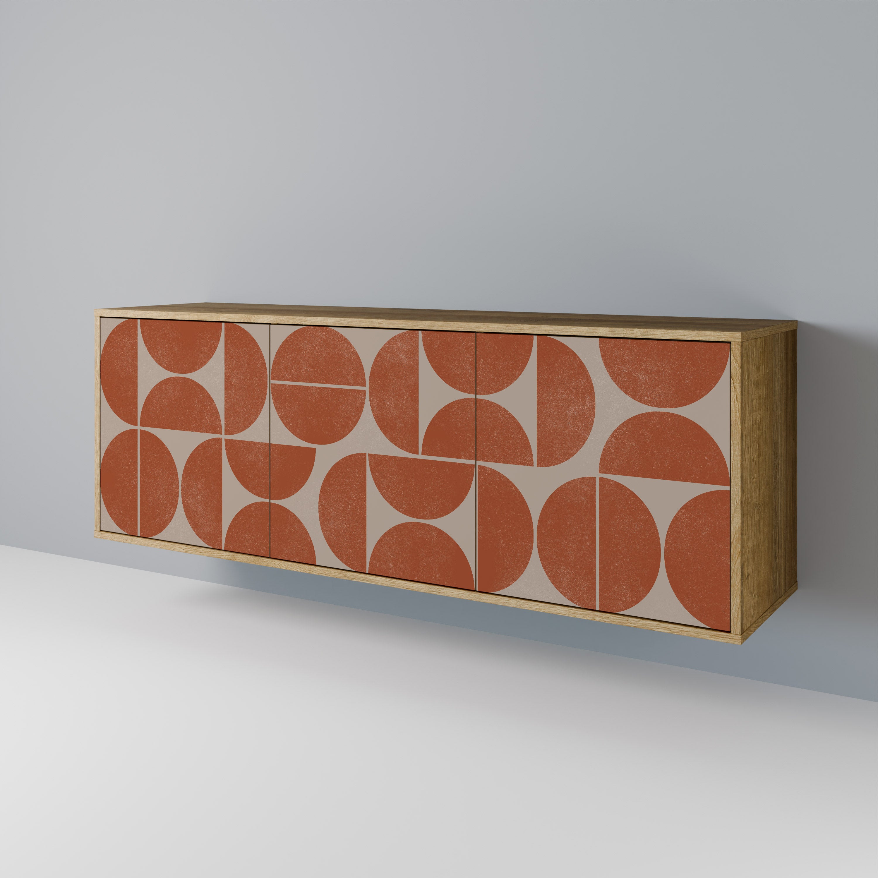 REPETITION COMPULSION 3-Door Sideboard