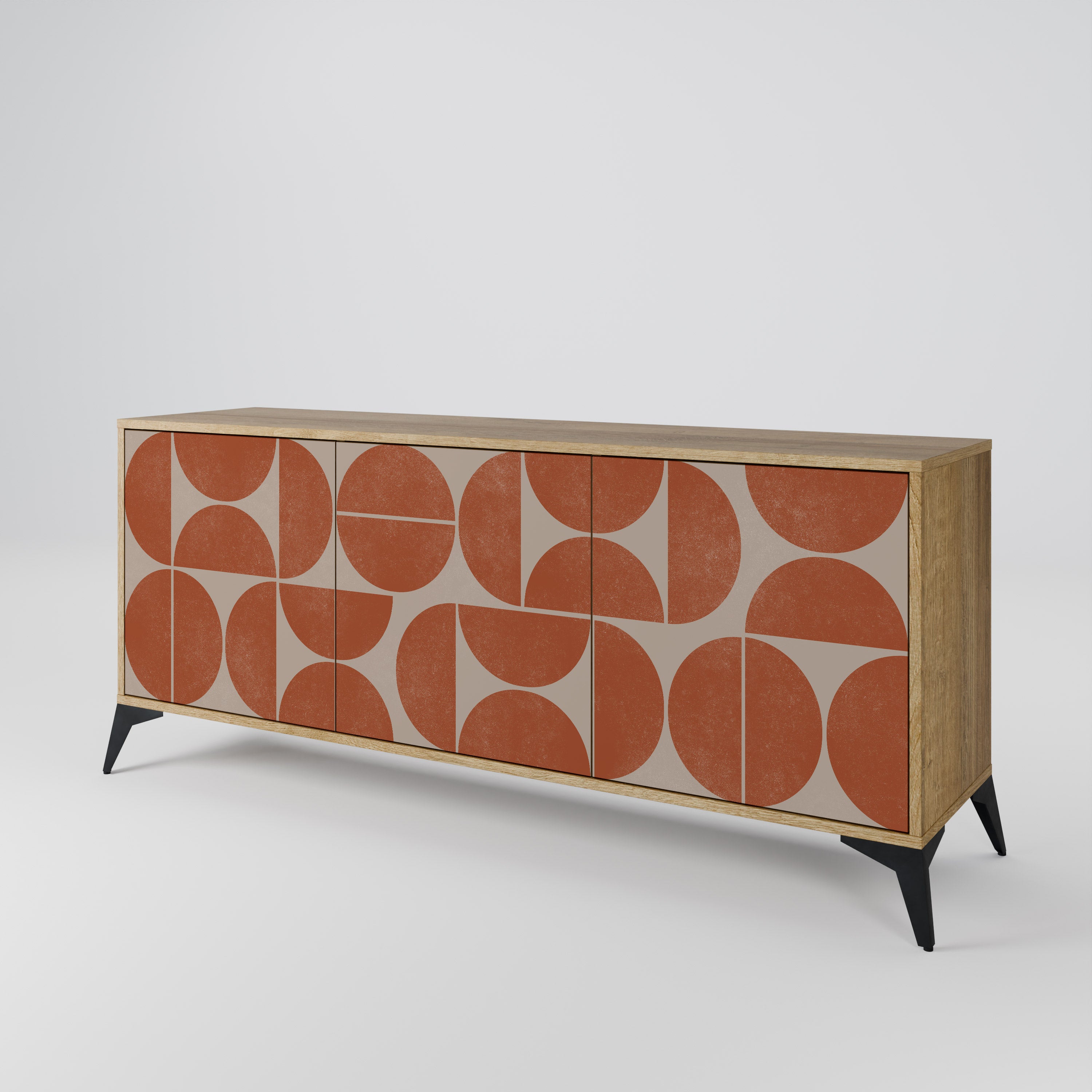 REPETITION COMPULSION 3-Door Sideboard