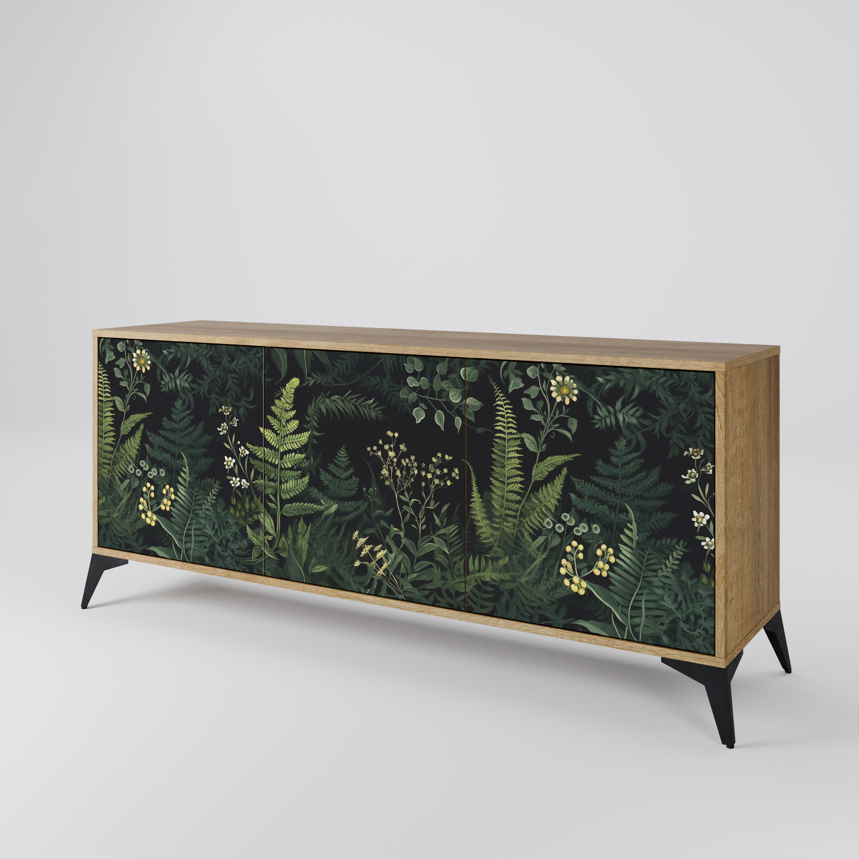 FERN FLOWERS 3-Door Sideboard