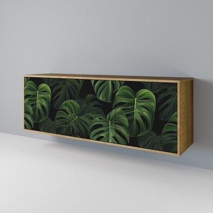 INFINITE MONSTERA Třídveřová komoda