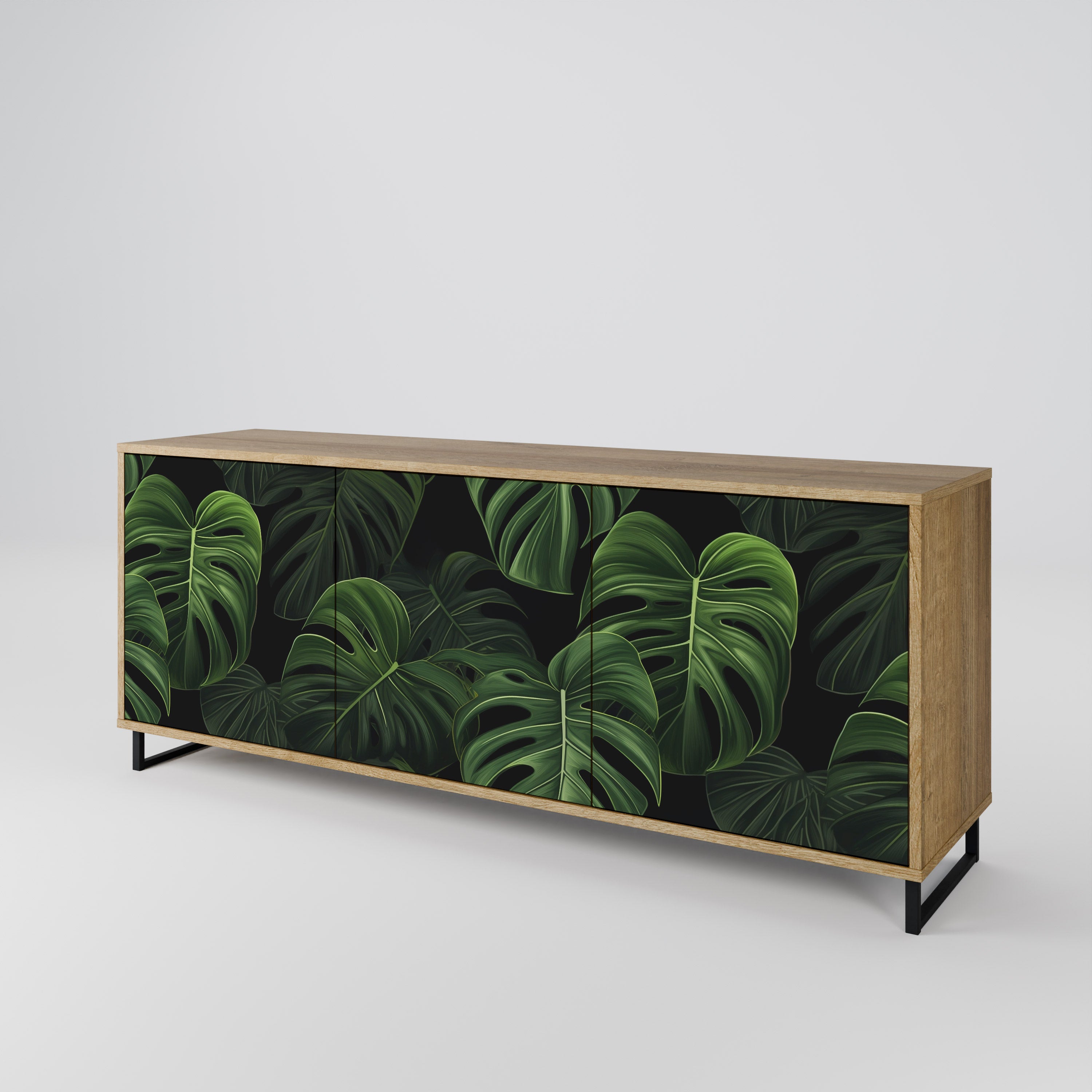 INFINITE MONSTERA 3-Door Sideboard