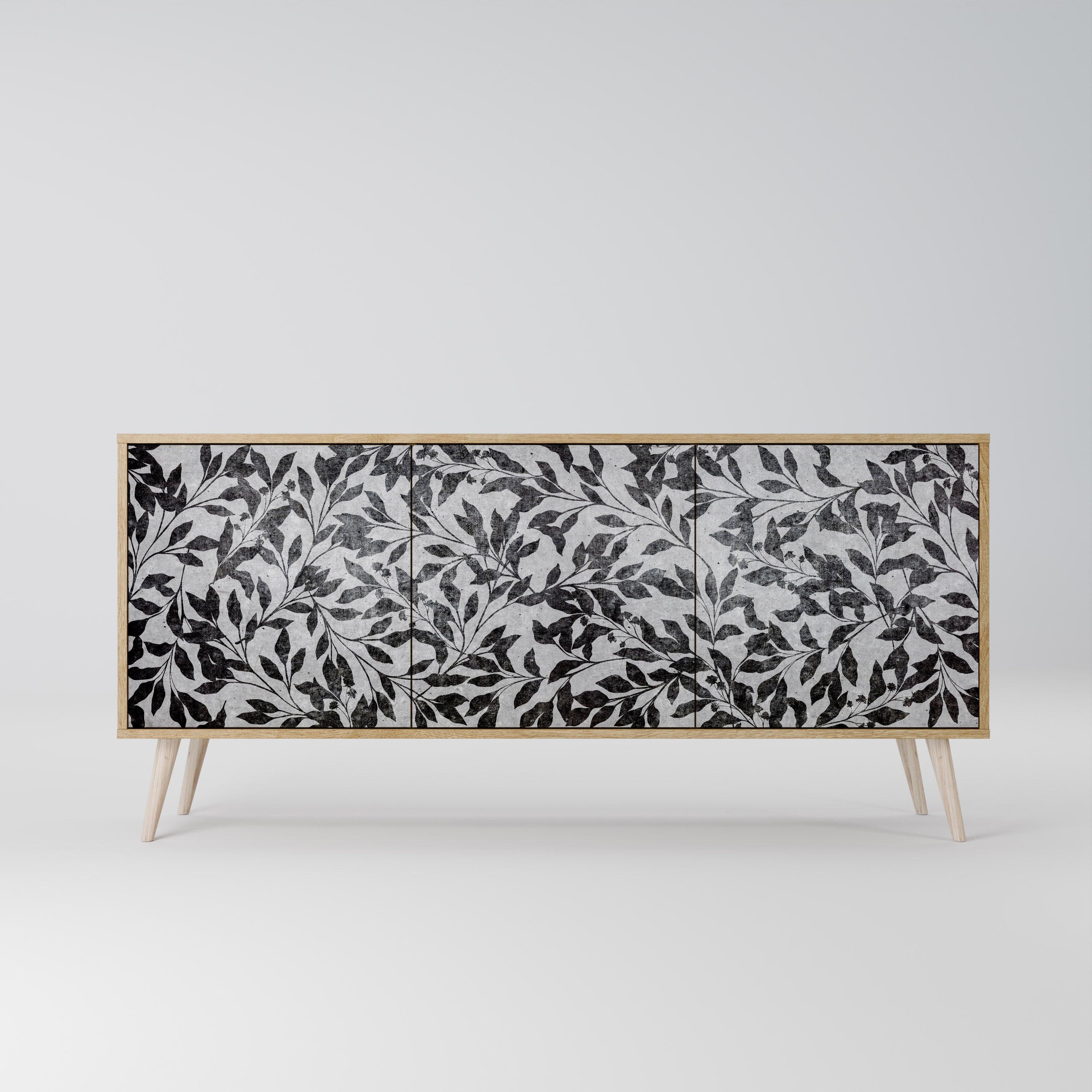 CHARCOAL SPROUT 3-Door Sideboard