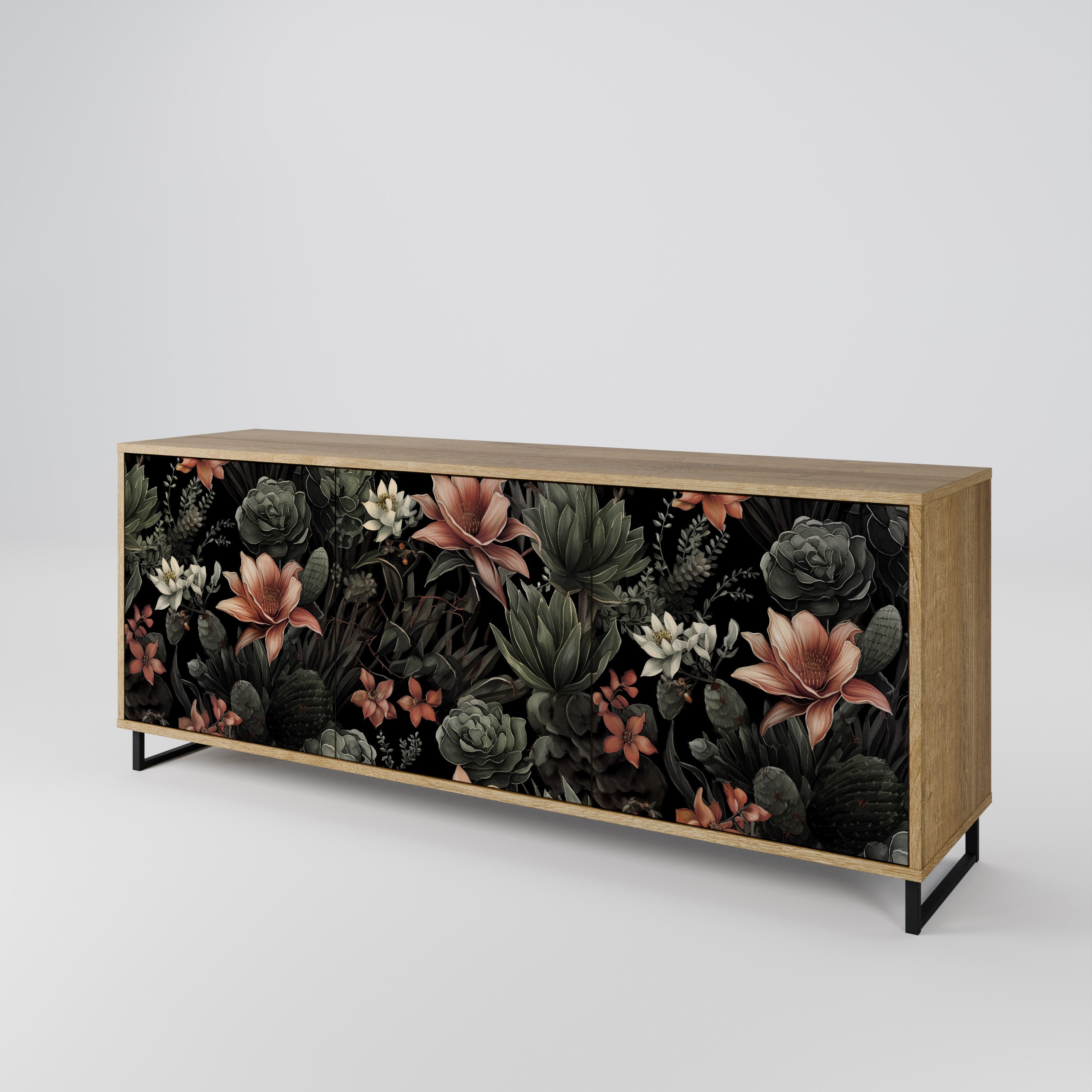 SECRET VERDURE 3-Door Sideboard