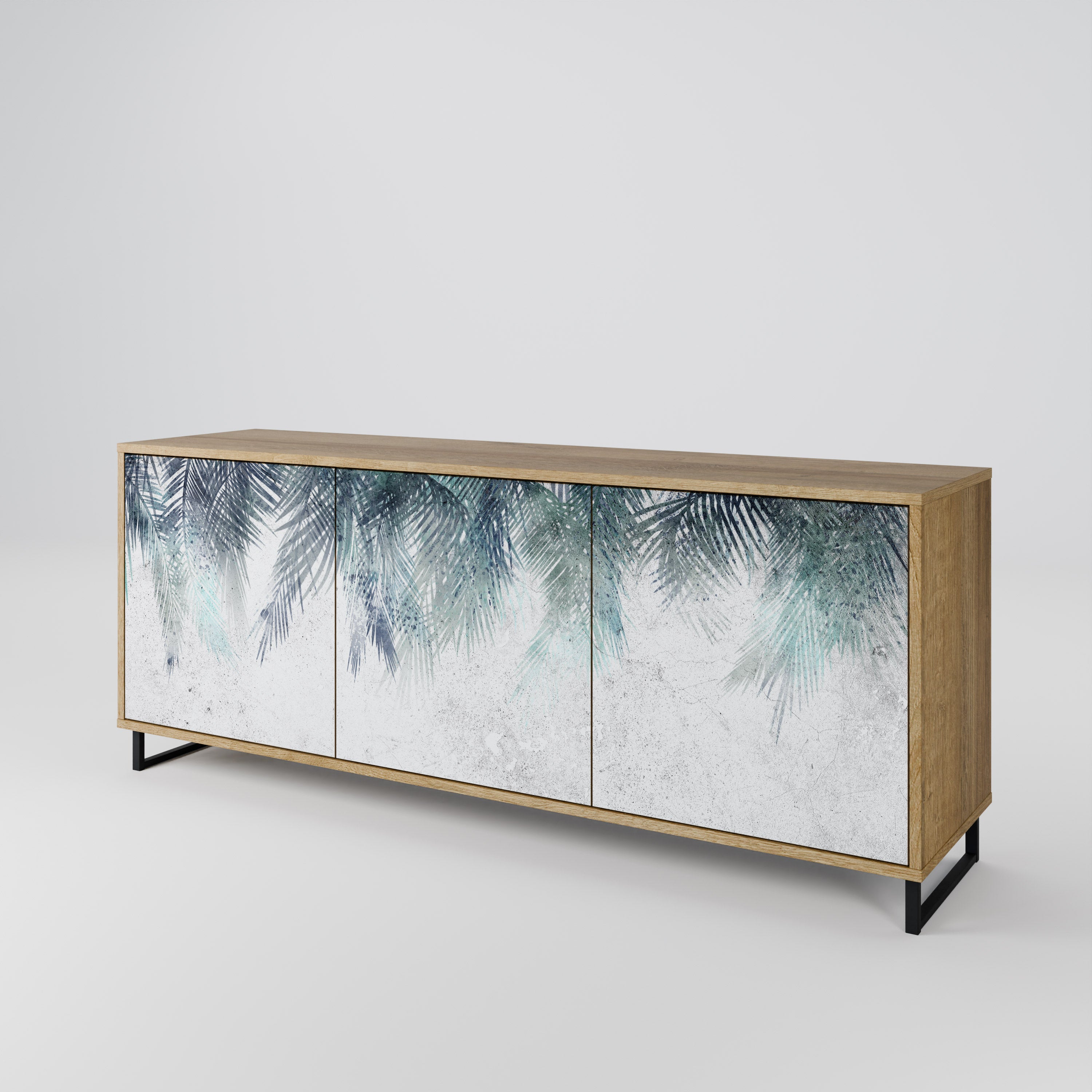 PALM VEIL 3-Door Sideboard