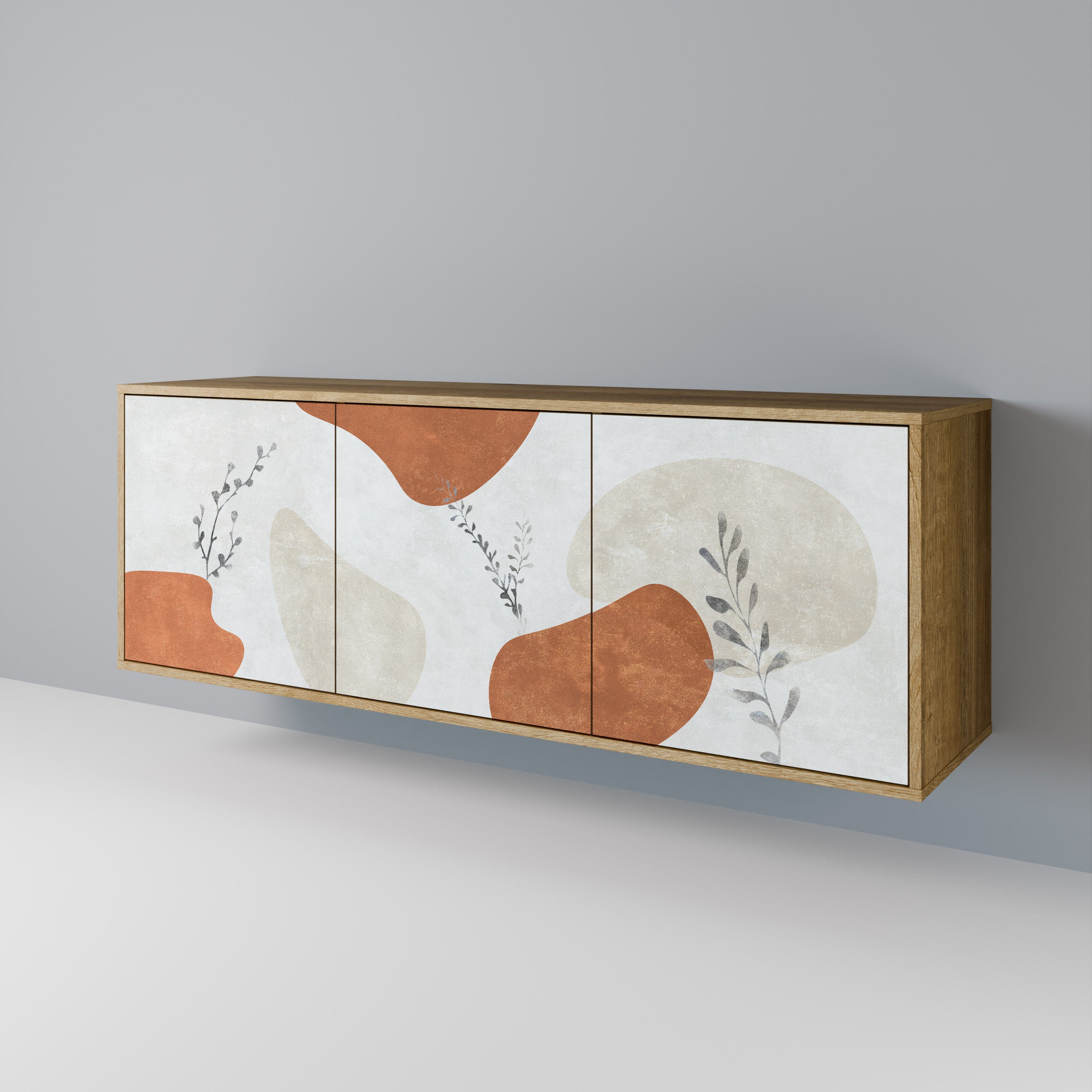 TRANQUIL TWIG 3-Door Sideboard