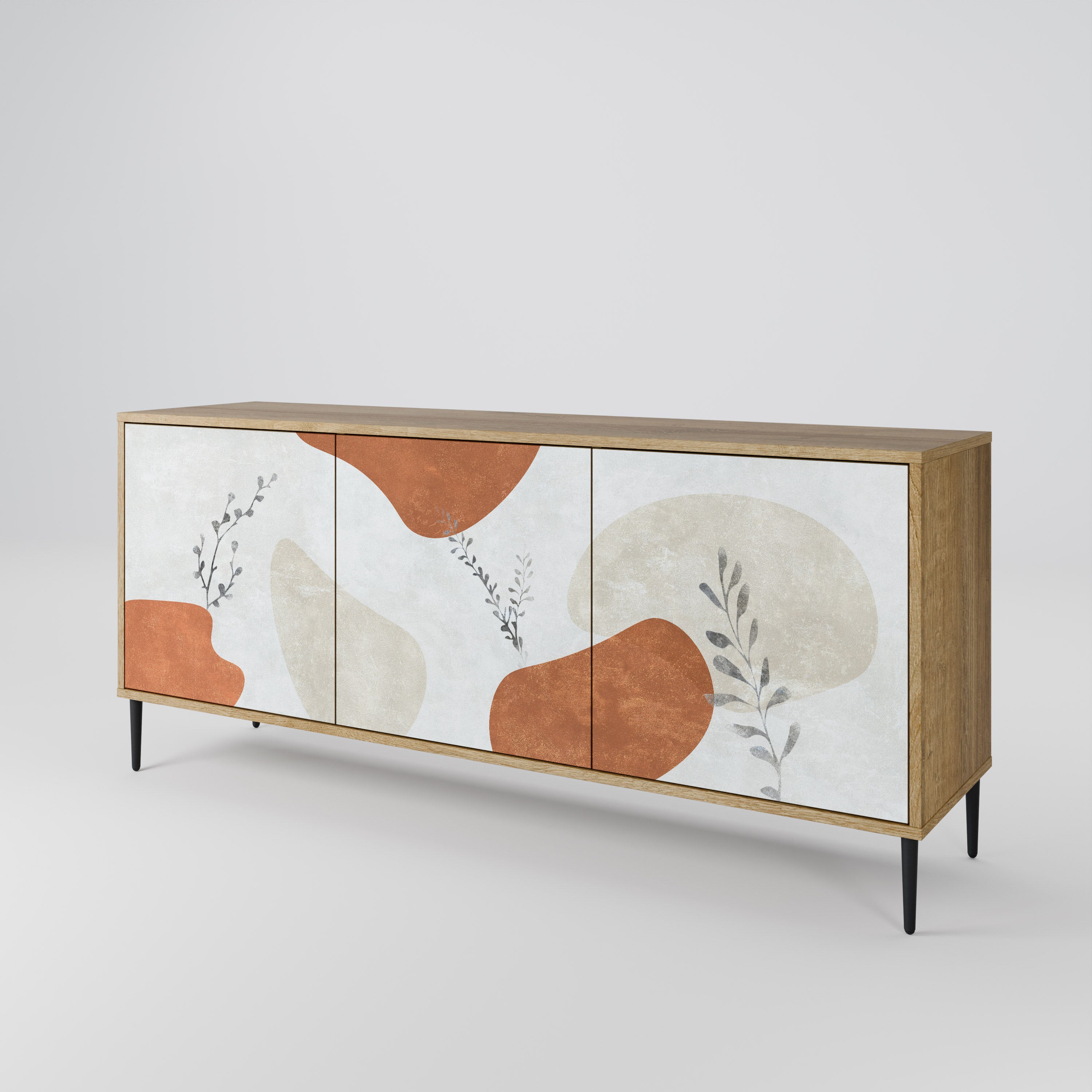 TRANQUIL TWIG 3-Door Sideboard