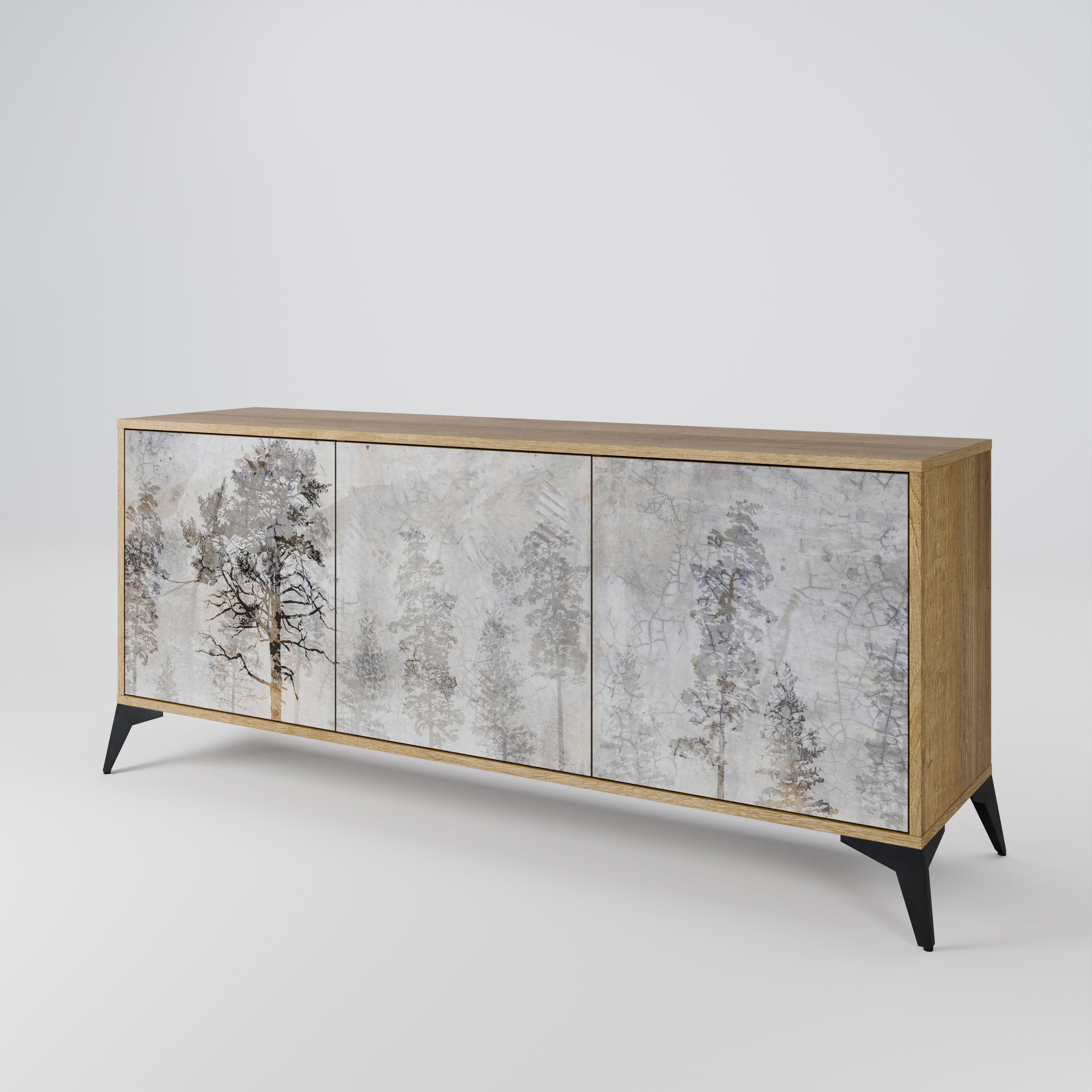 FADE IN THE TREES 3-Door Sideboard