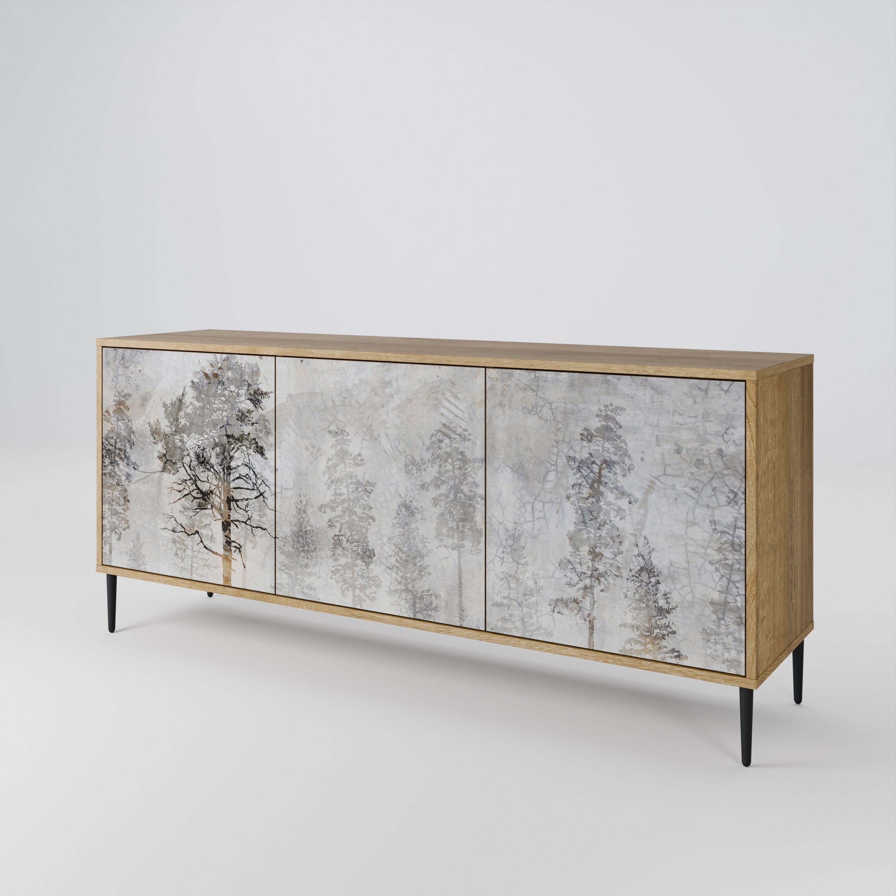 FADE IN THE TREES 3-Door Sideboard