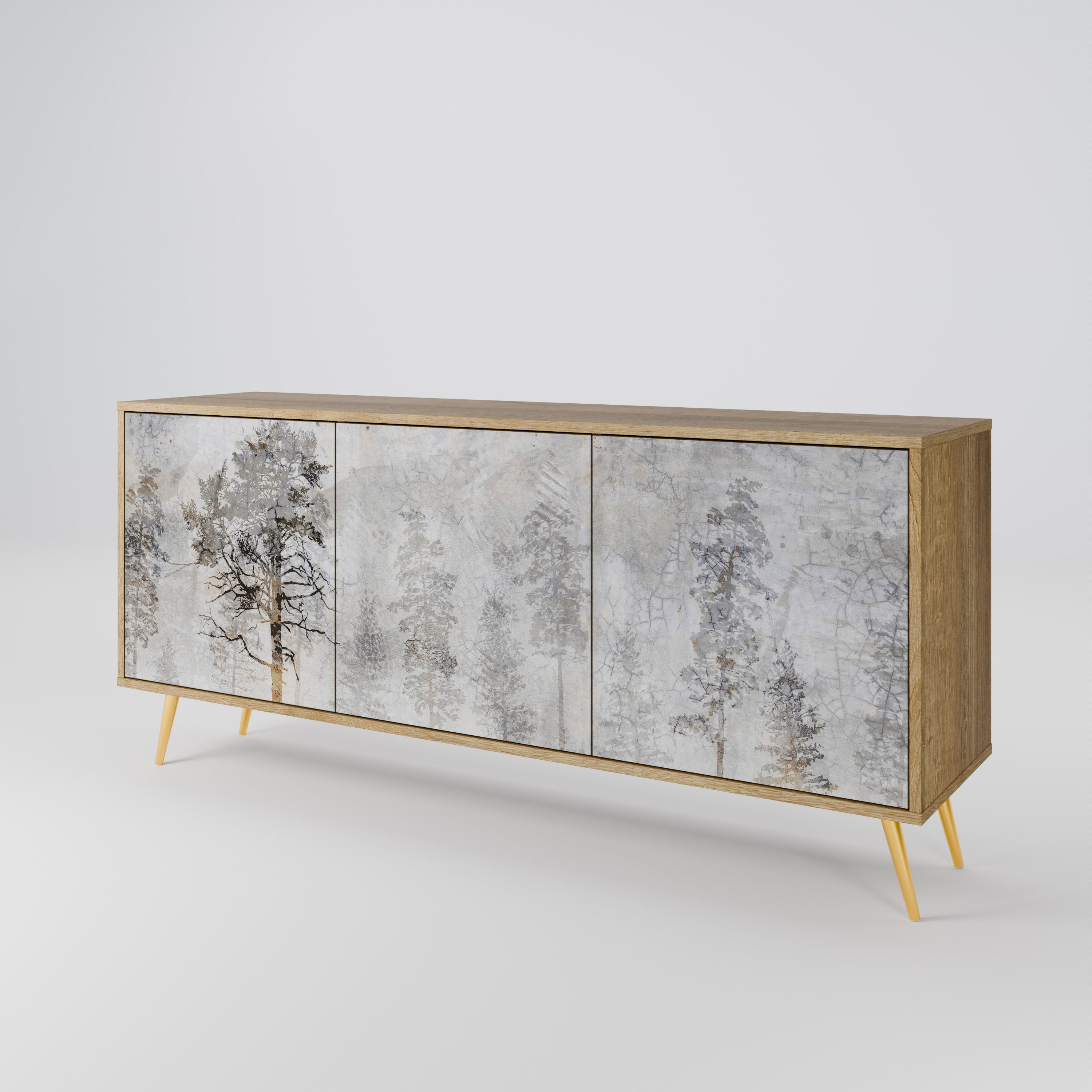 FADE IN THE TREES 3-Door Sideboard