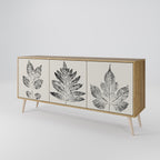 LEAFY STAMPS 3-Door Sideboard