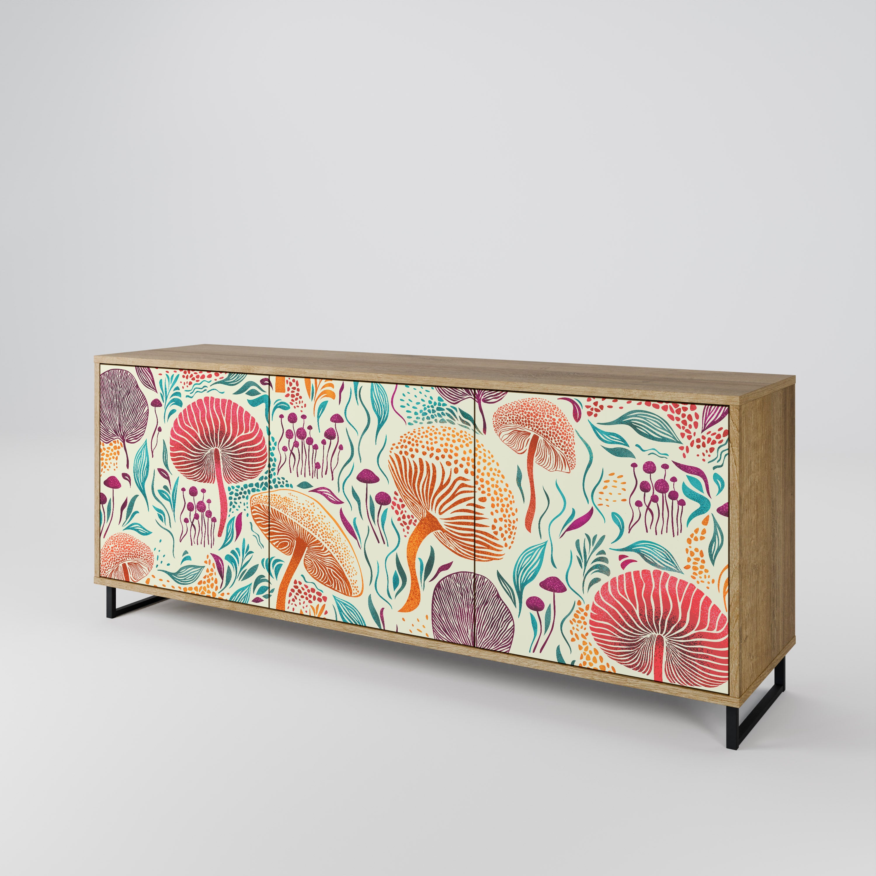 FUNGUS FANTASY 3-Door Sideboard