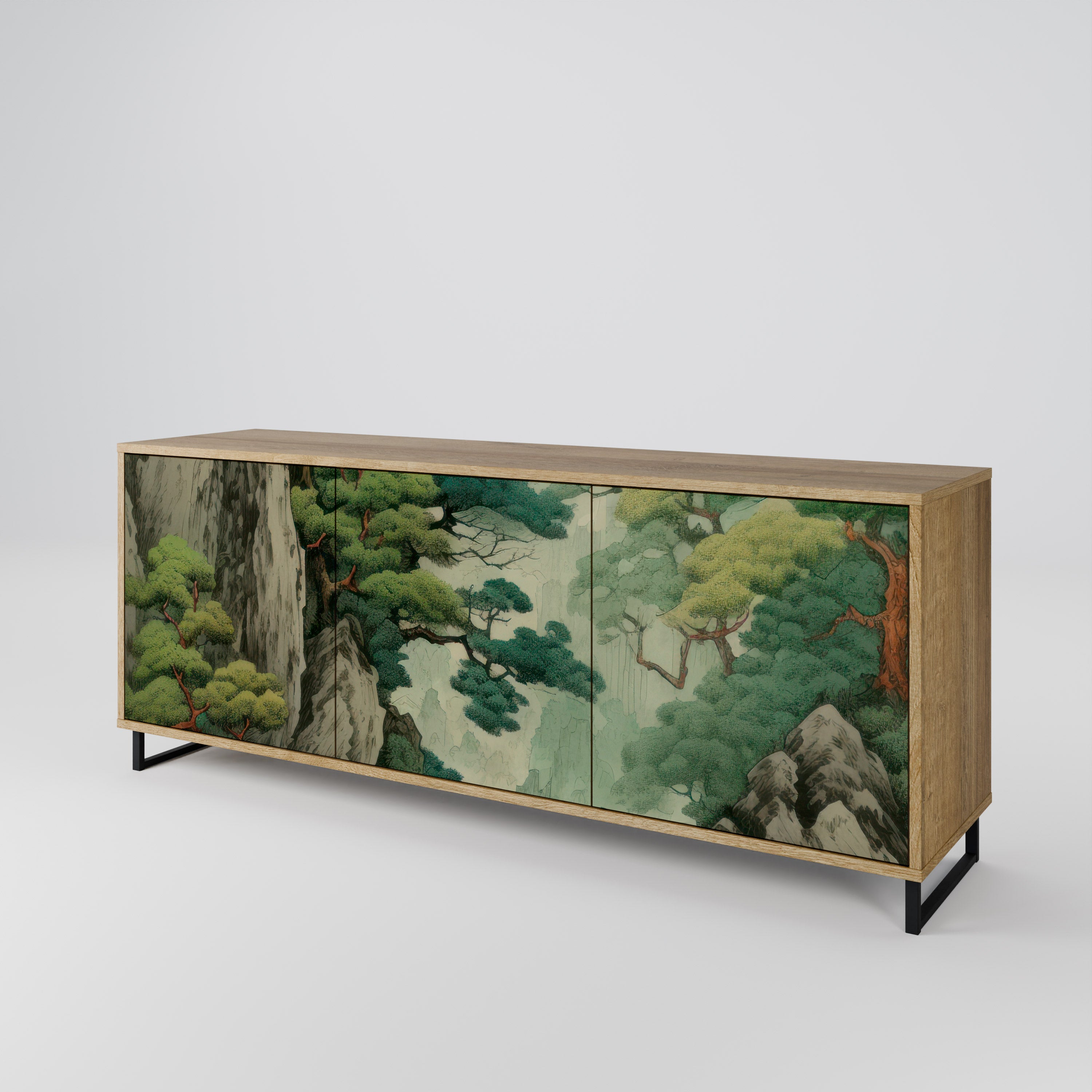 VERDURE ABYSS 3-Door Sideboard