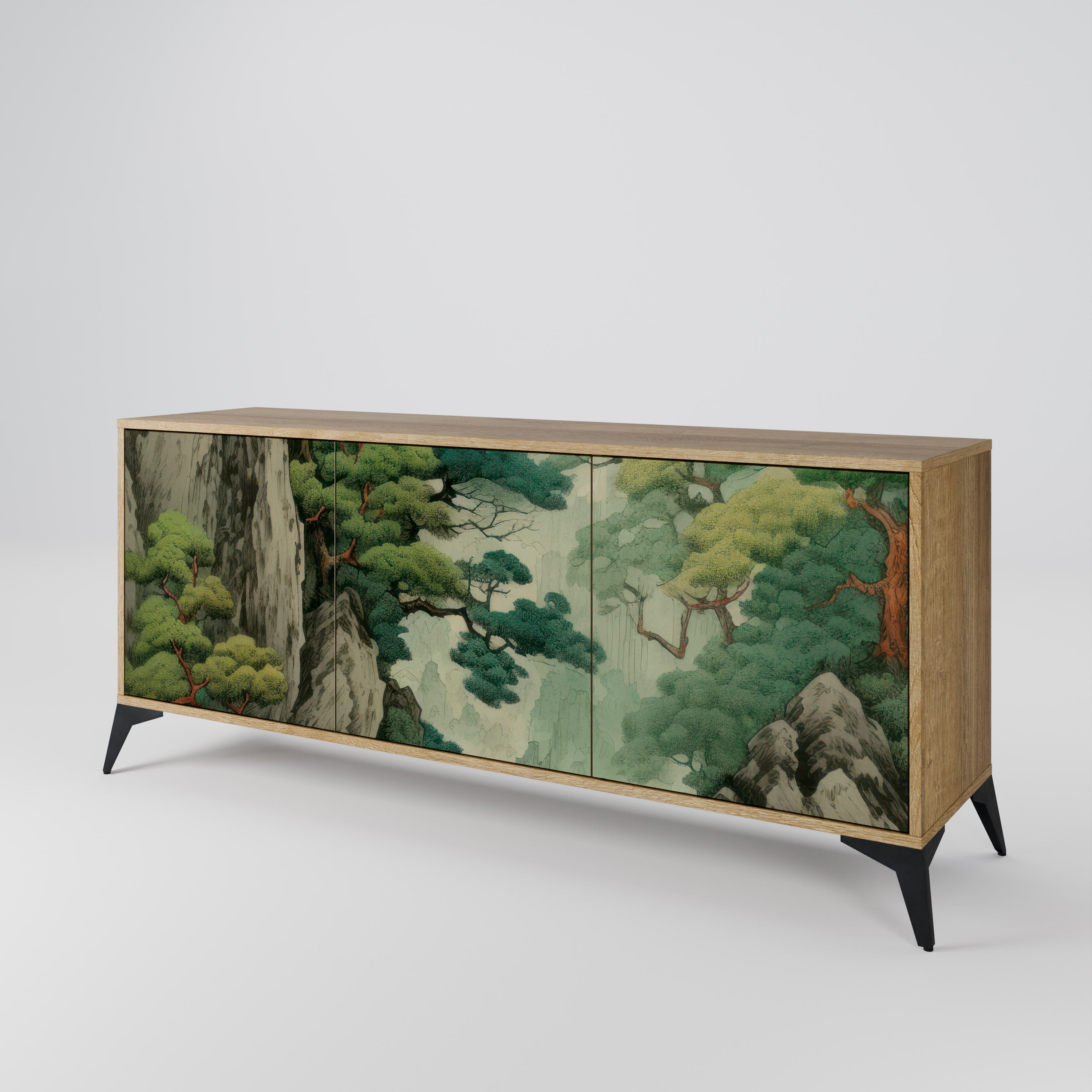 VERDURE ABYSS 3-Door Sideboard