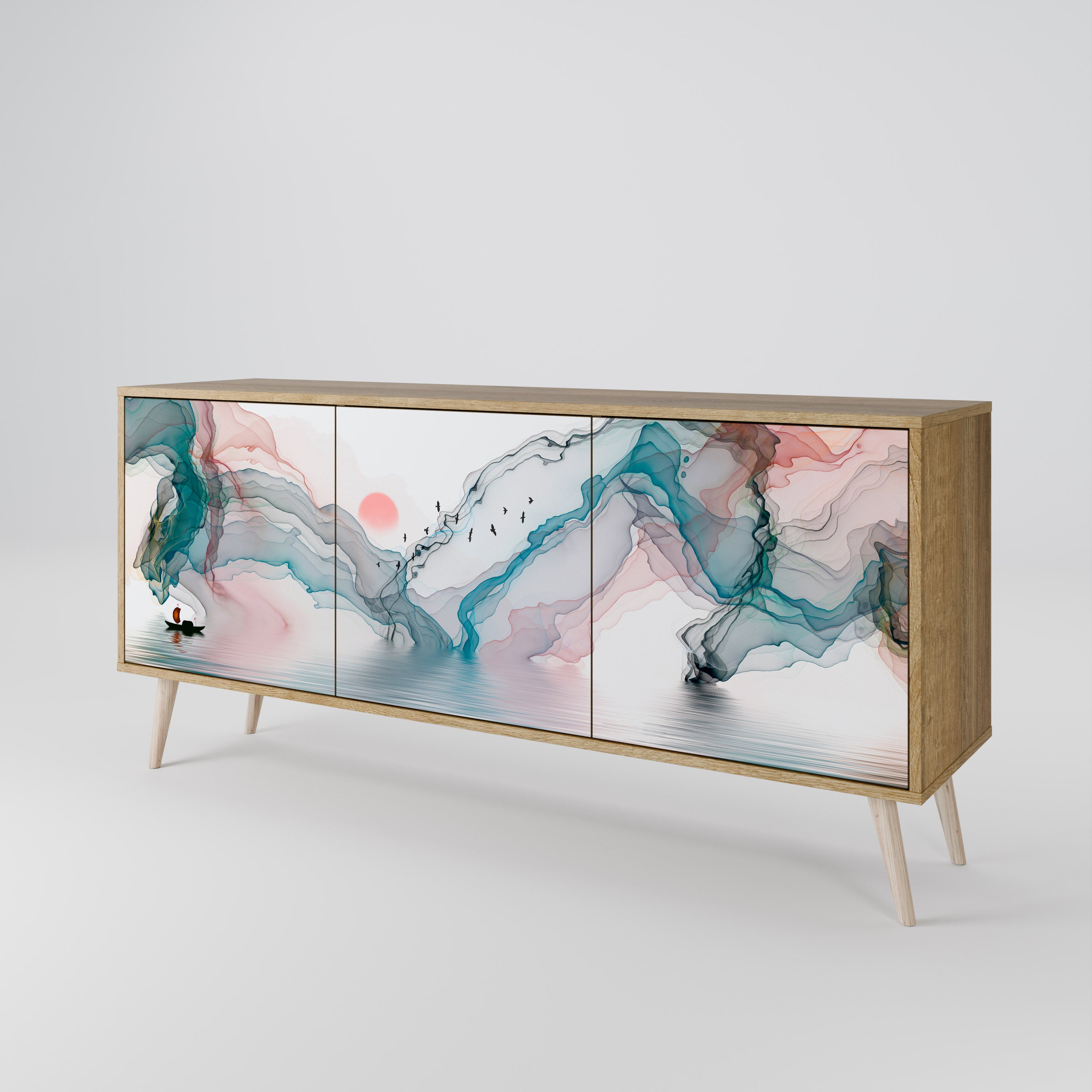 VELVET CROSSING 3-Door Sideboard