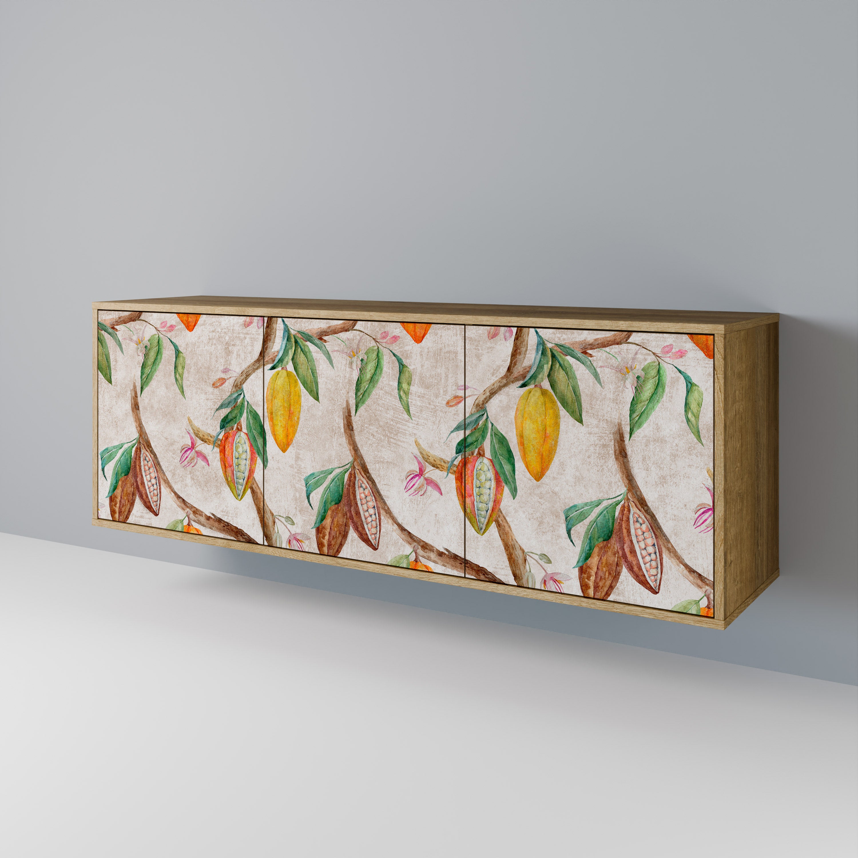 COCOA FRUITS 3-Door Sideboard
