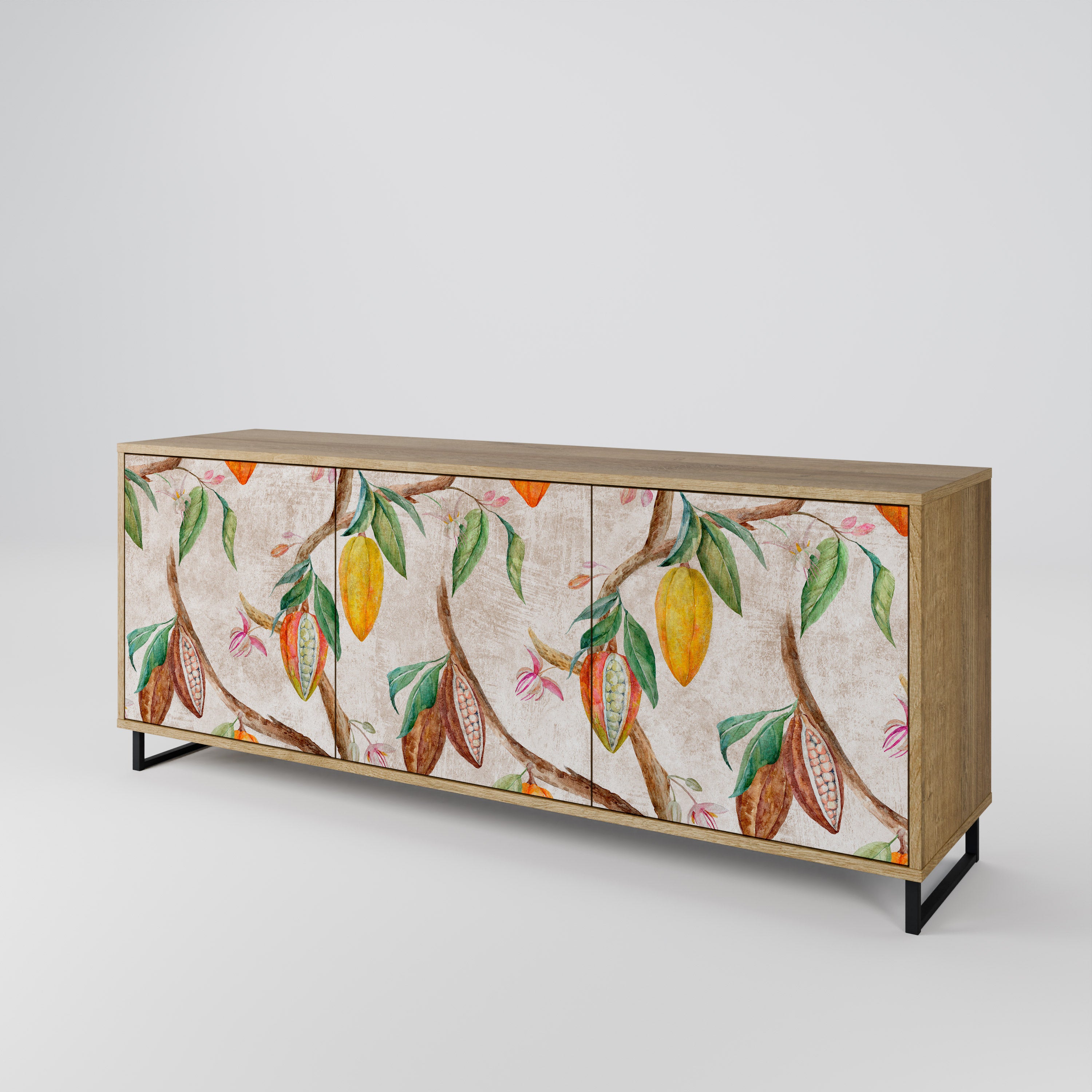 COCOA FRUITS 3-Door Sideboard