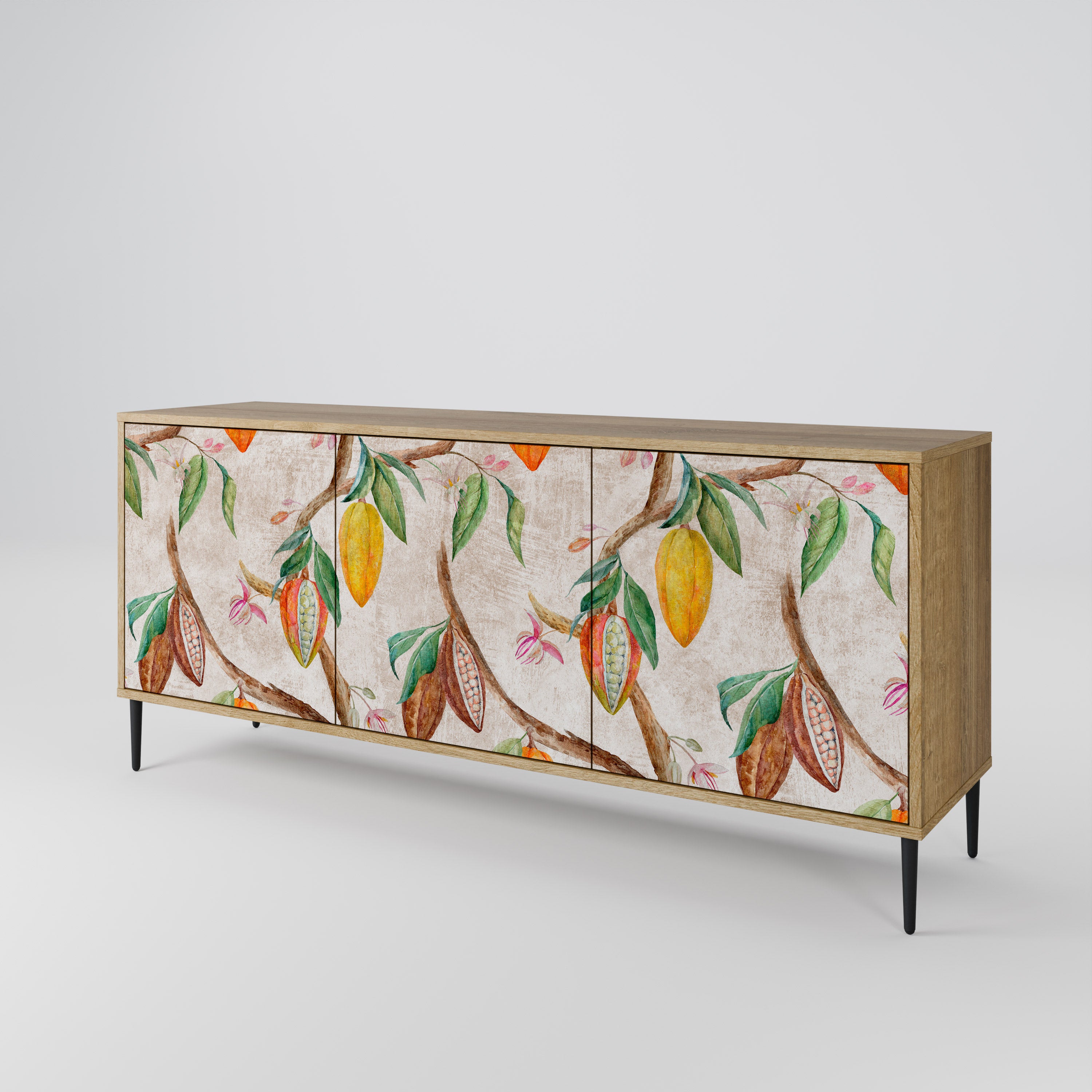COCOA FRUITS 3-Door Sideboard