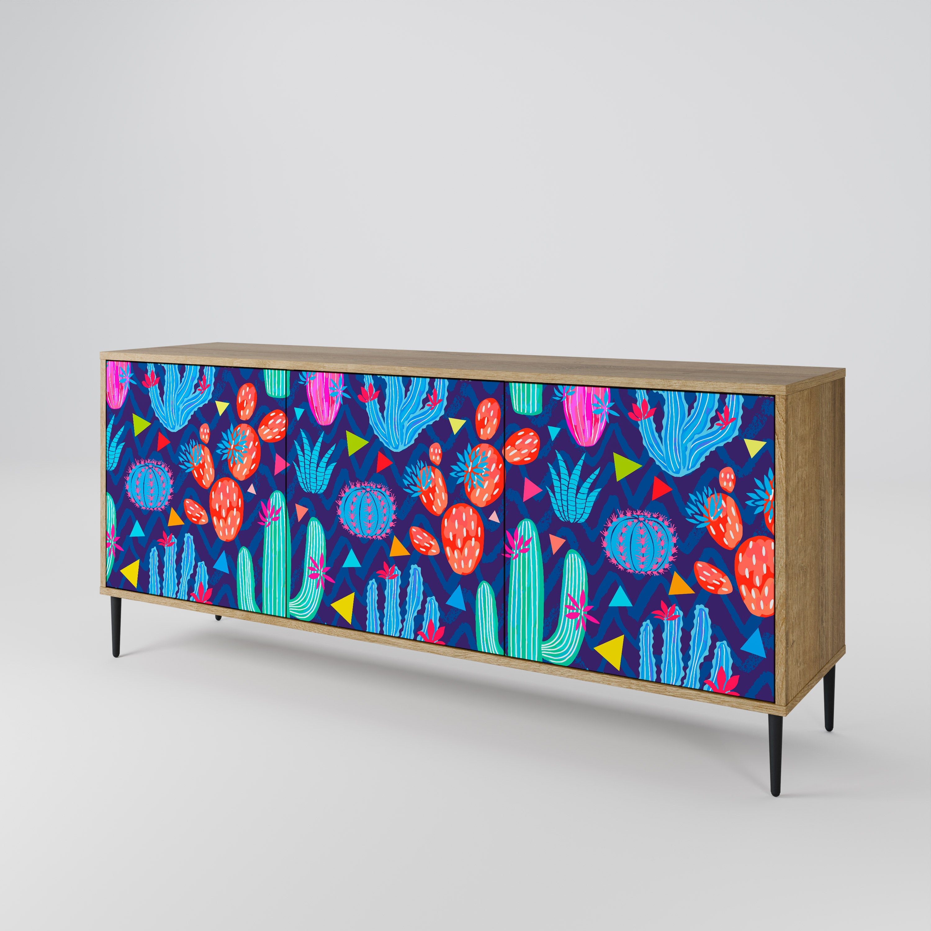 CACTUS VIBES 3-Door Sideboard