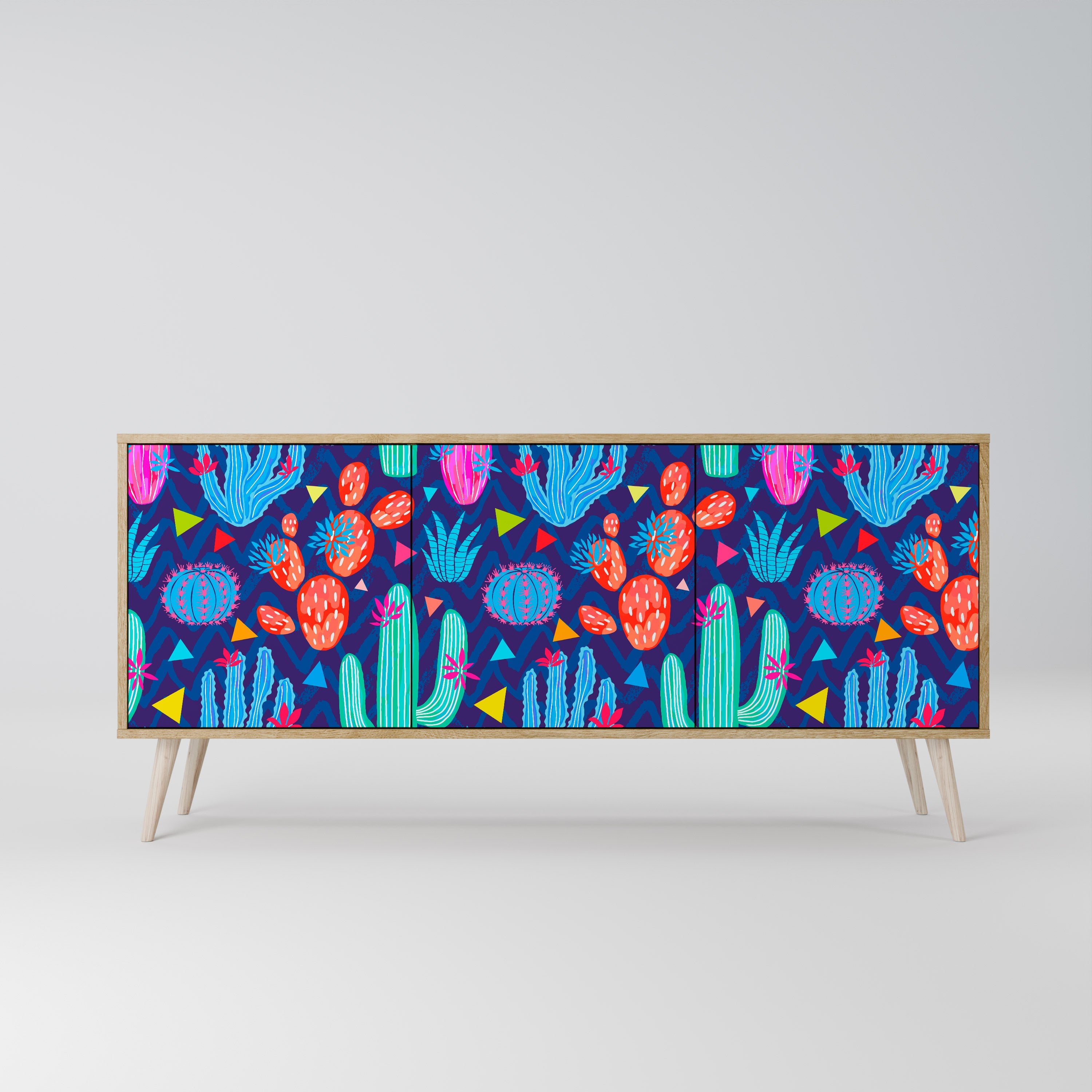 CACTUS VIBES 3-Door Sideboard