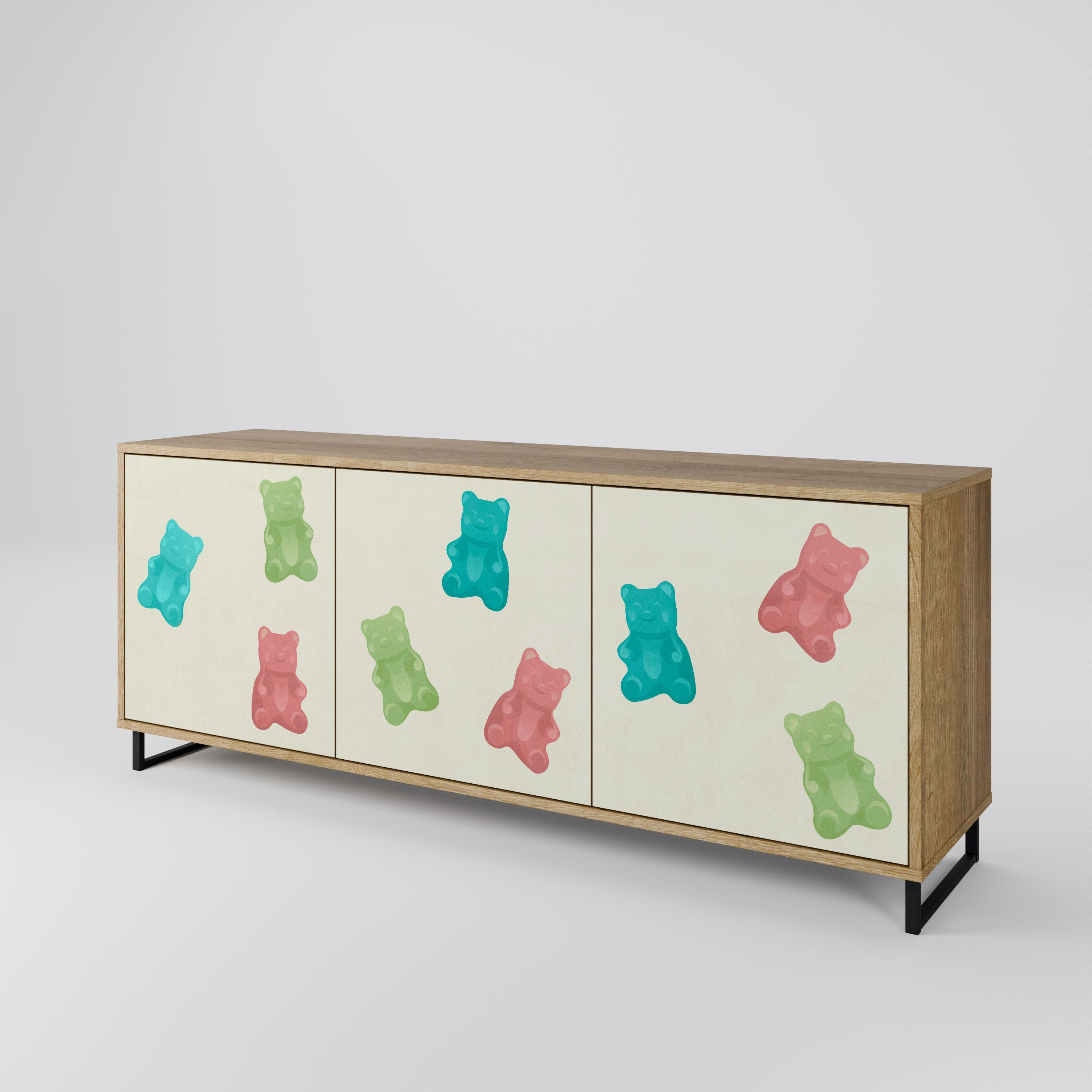 GUMMY BEARS 3-Door Sideboard
