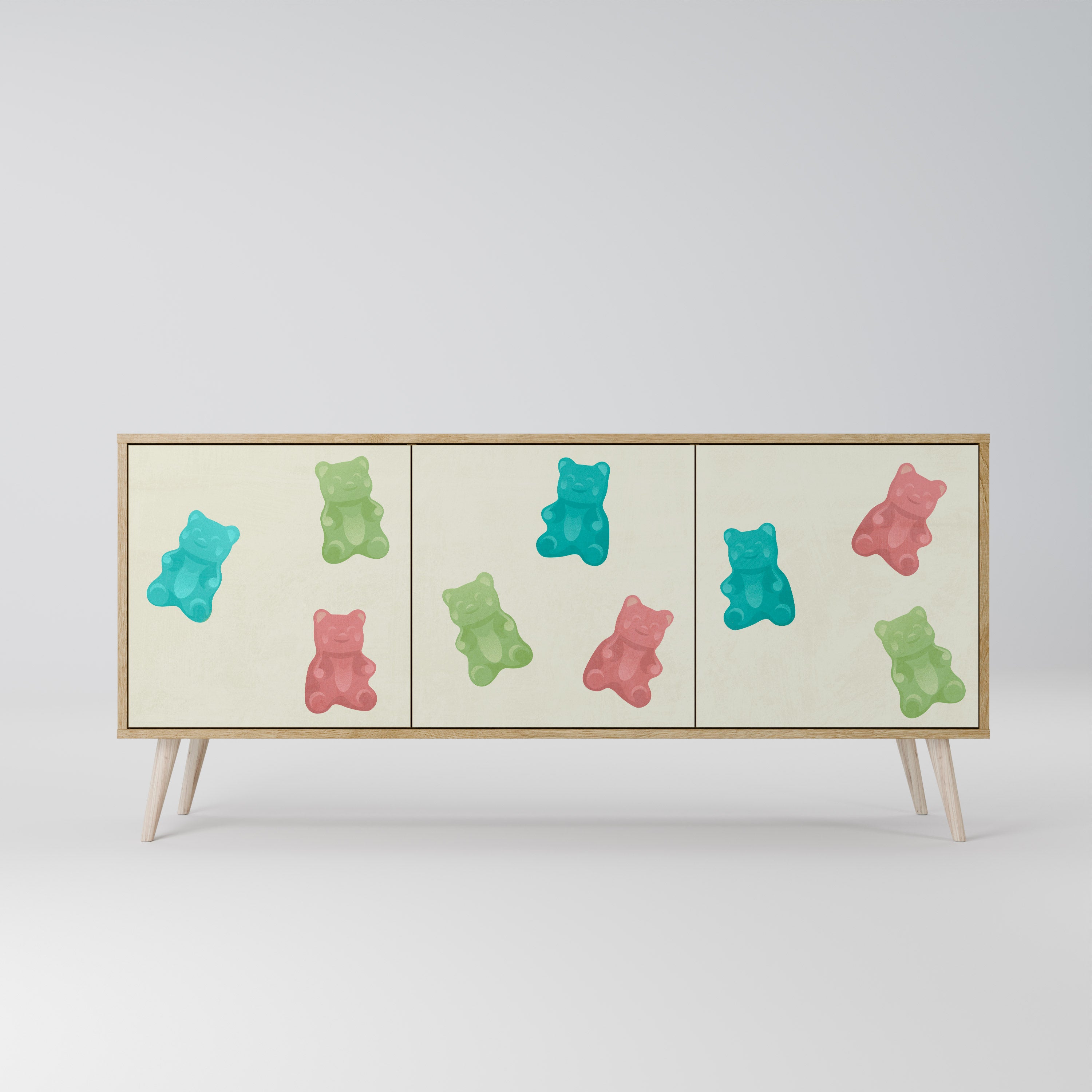 GUMMY BEARS 3-Door Sideboard