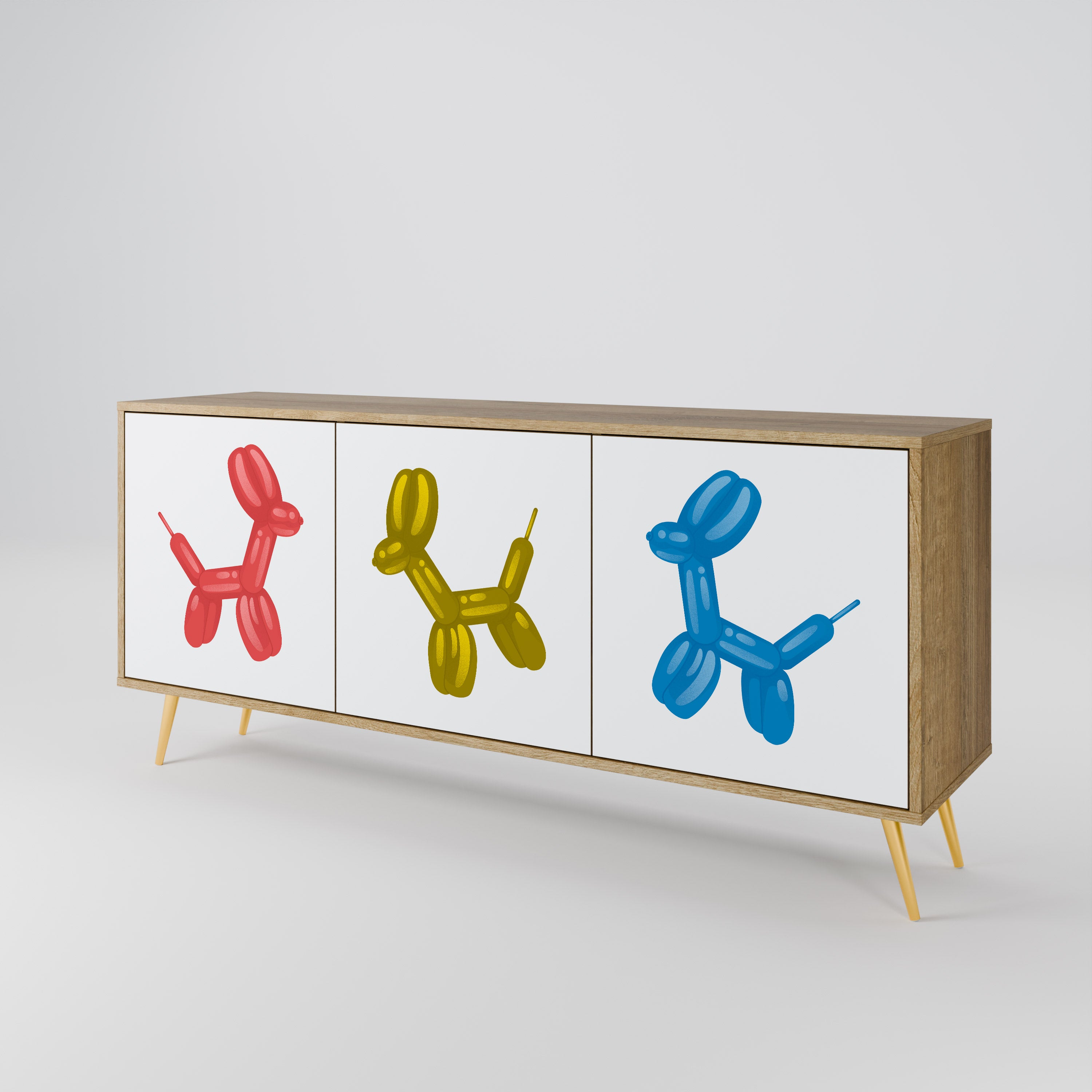 CHILDHOOD MEMORY 3-Door Sideboard