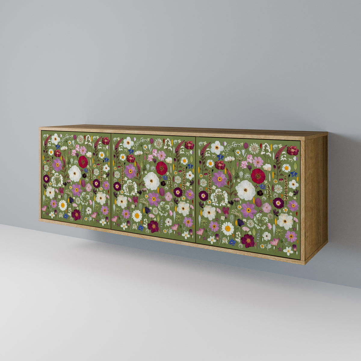 WILD GARDEN Třídveřová komoda