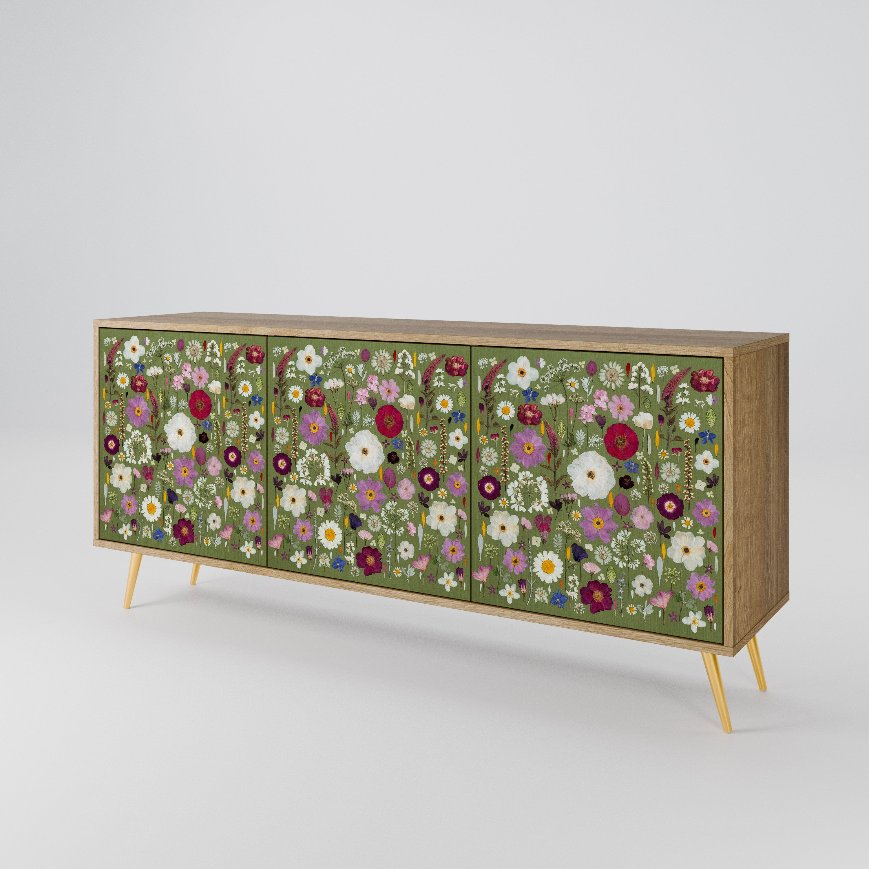 WILD GARDEN 3-Door Sideboard