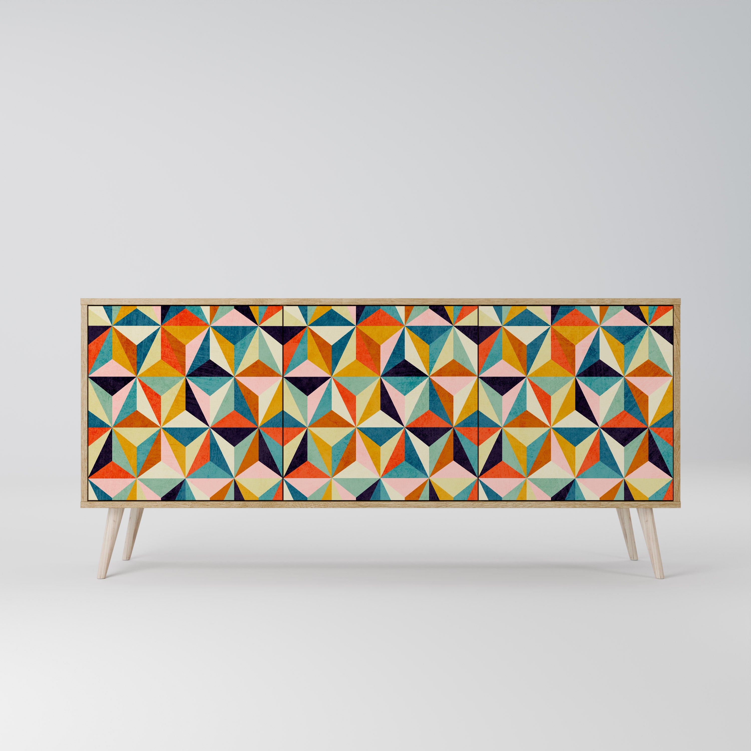 TESSELATE TREASURES 3-Door Sideboard