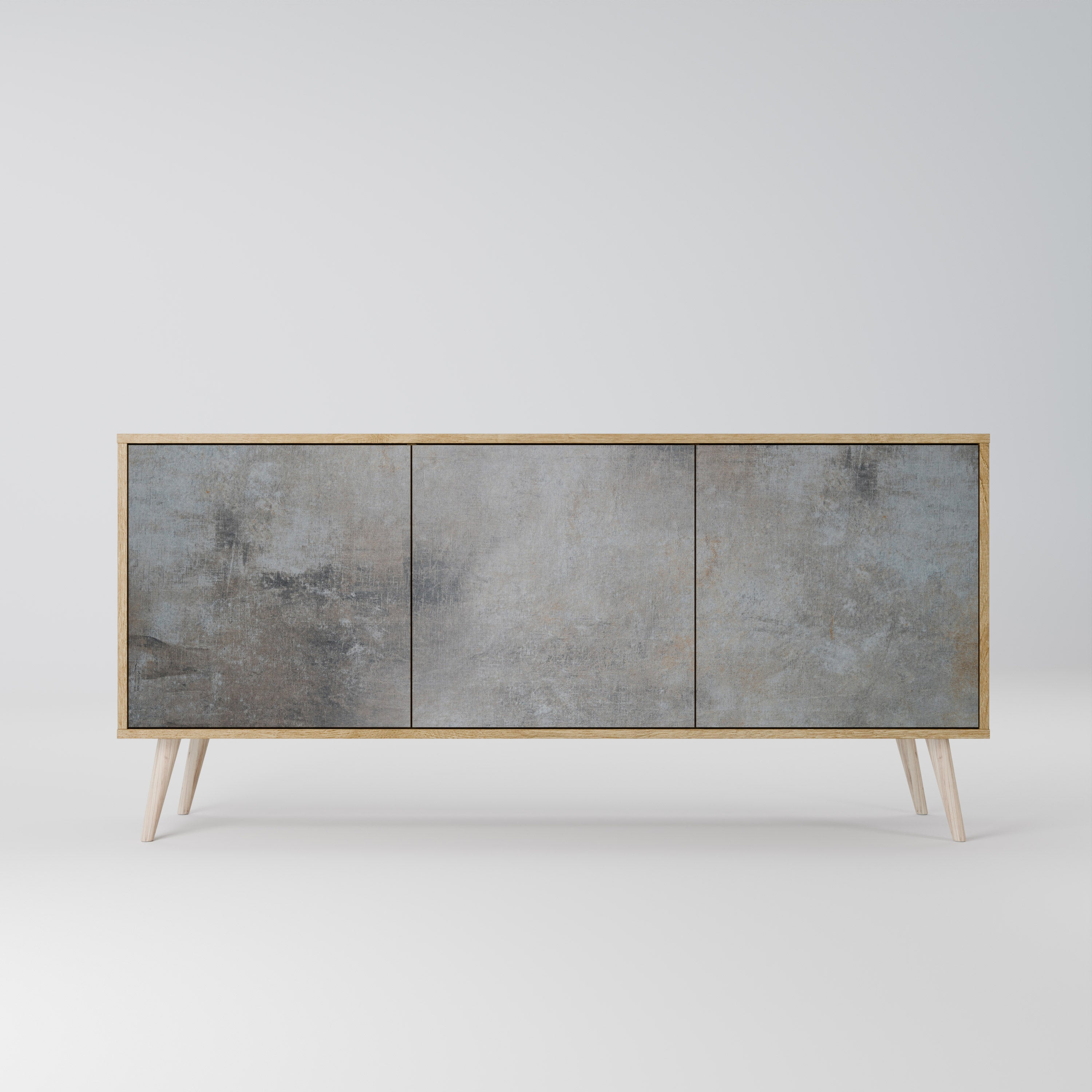 CONCRETE WALL 3-Door Sideboard
