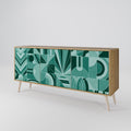 HARMONIC GRID 3-Door Sideboard