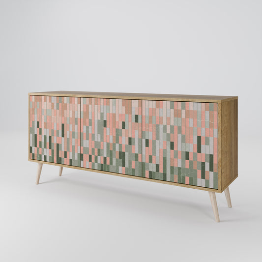 BUILDING THE FUTURE Třídveřová komoda