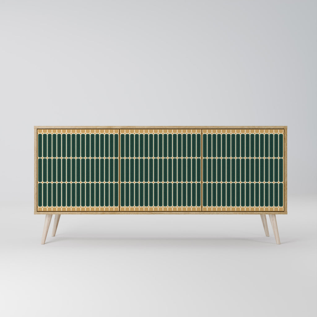 ILUSION GATE Třídveřová komoda