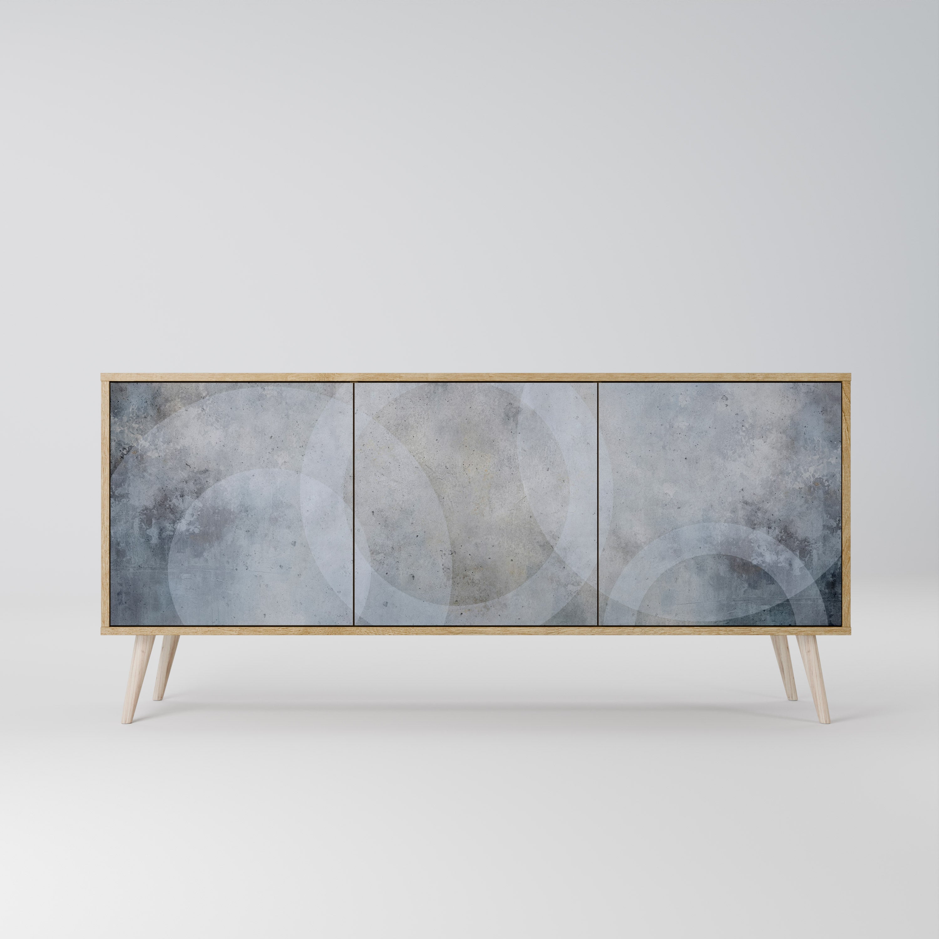 MUTED ARC 3-Door Sideboard
