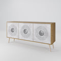 SOLID CIRCLES 3-Door Sideboard
