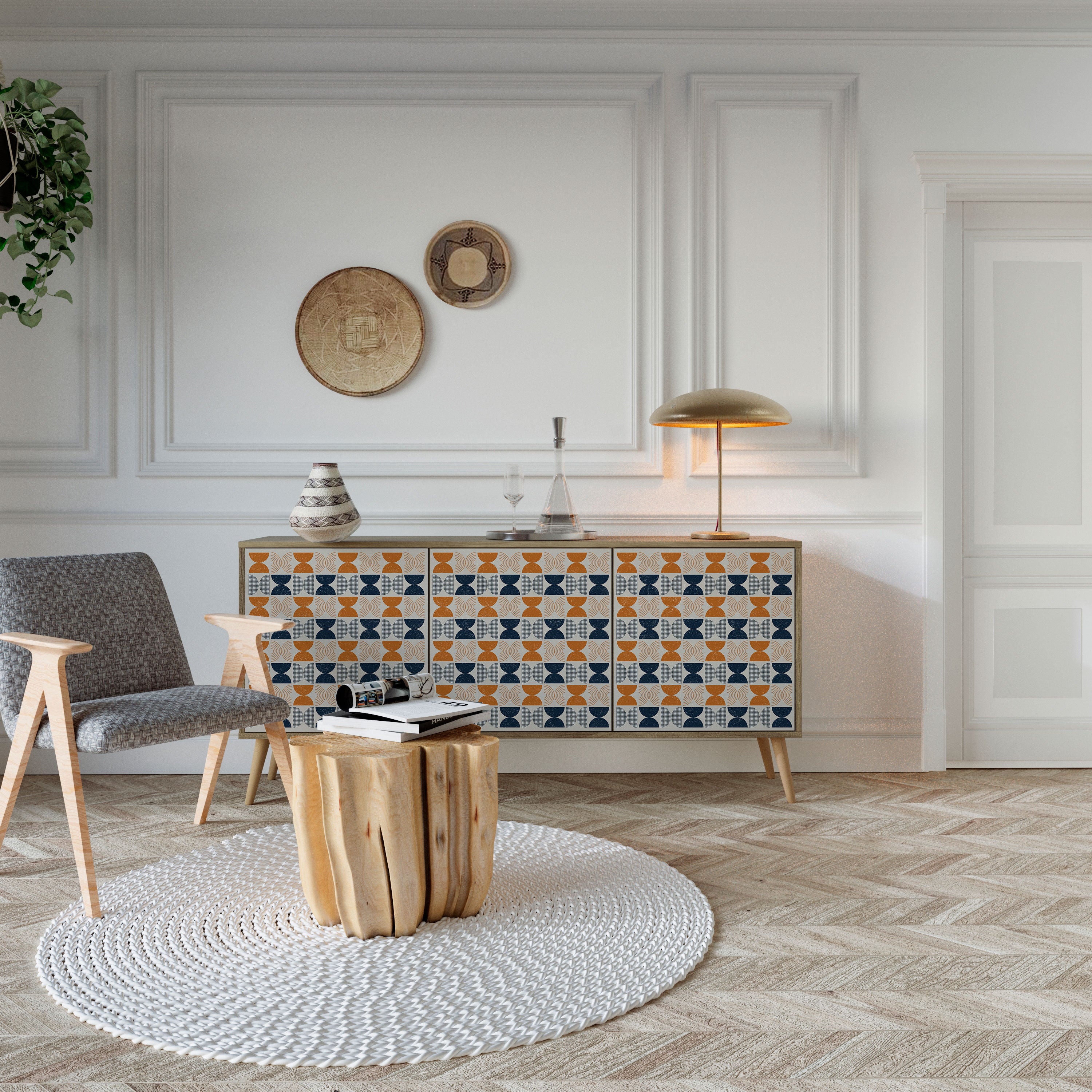 REFLECTION RANGE 3-Door Sideboard