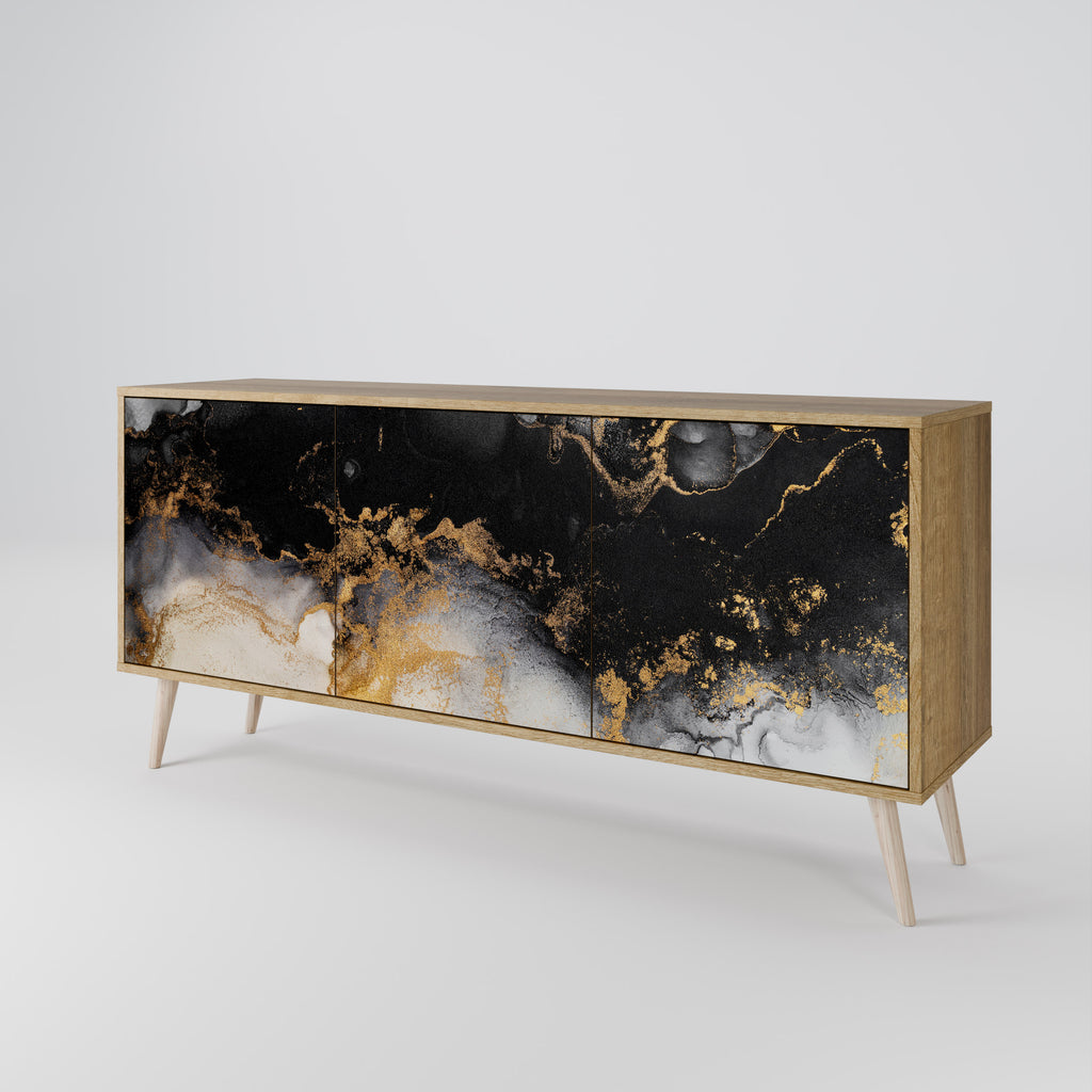 MARBLE OF TOMMORROW 3-Door Sideboard