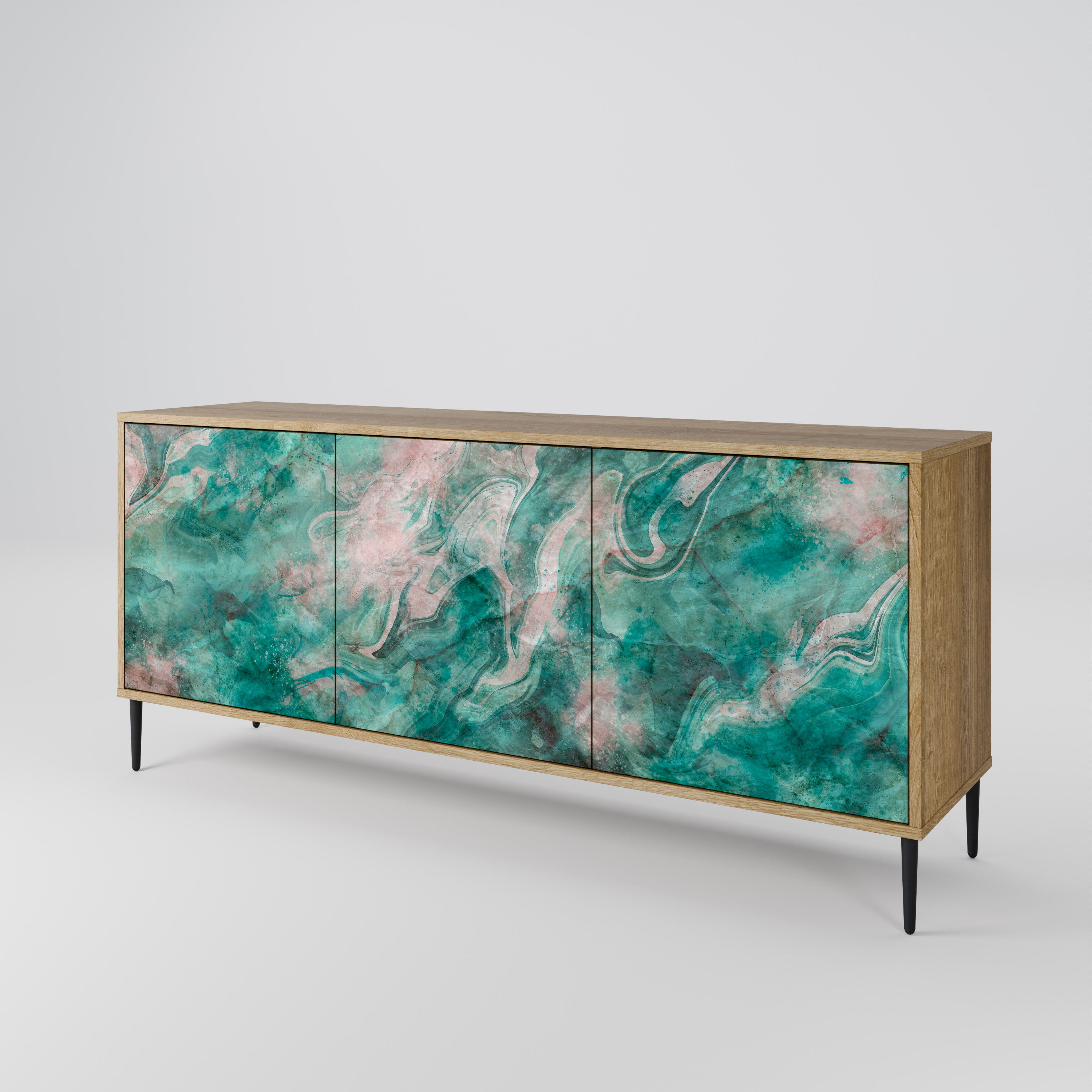 ABSTRACT ALCHEMY 3-Door Sideboard