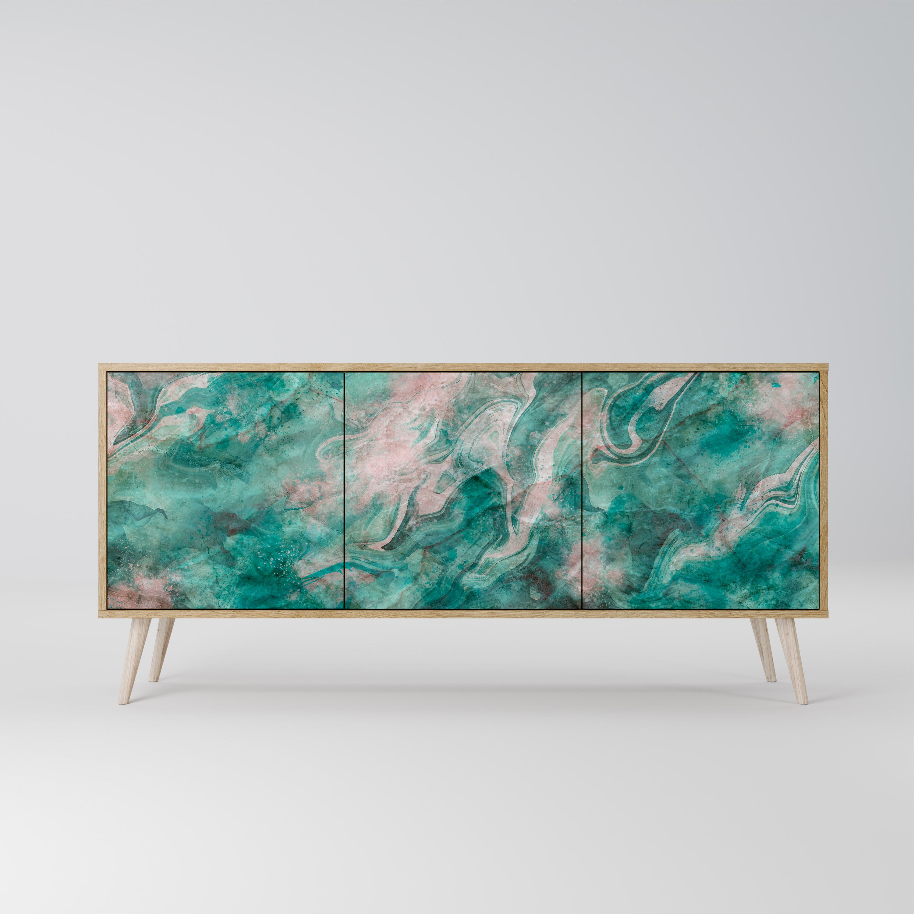 ABSTRACT ALCHEMY 3-Door Sideboard