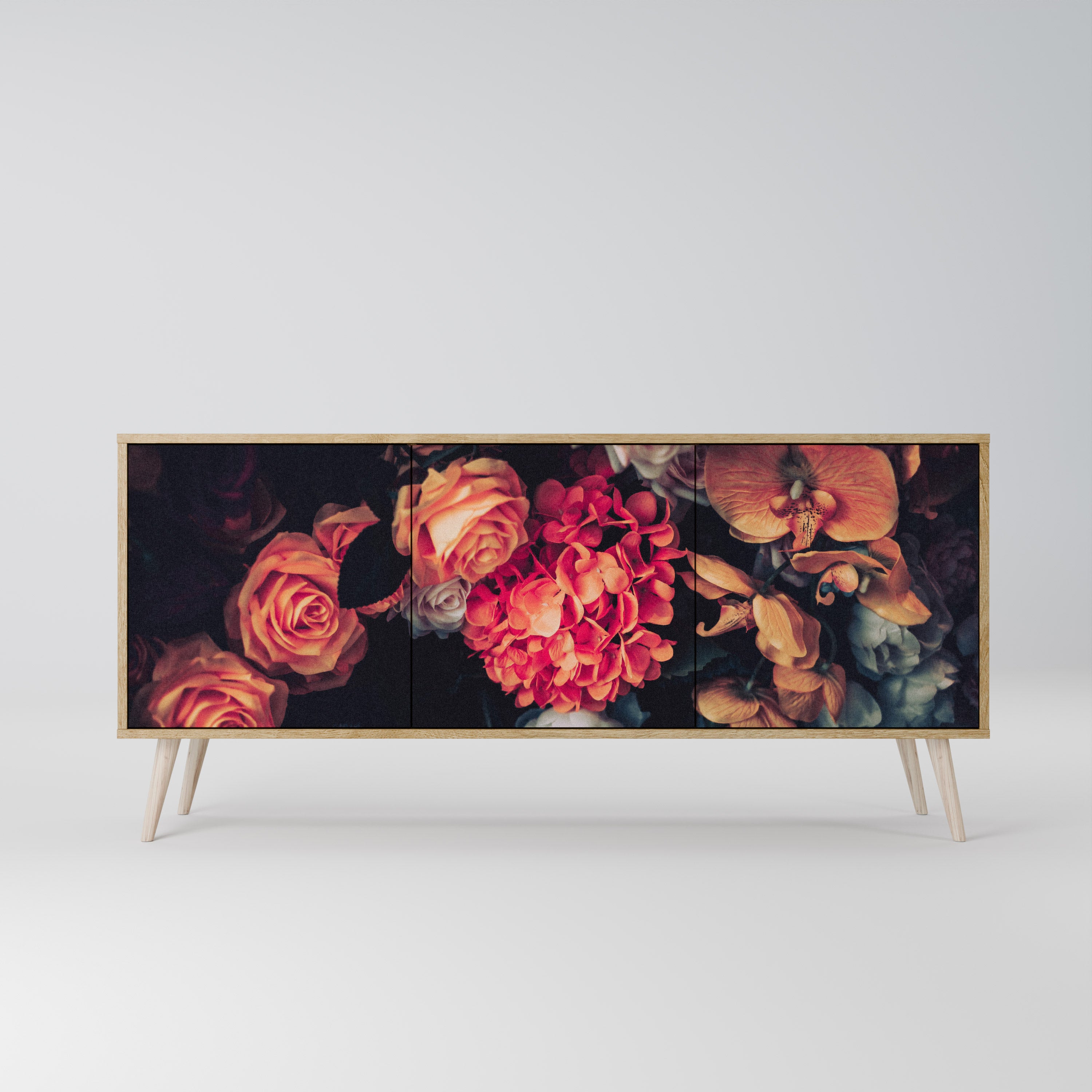 NEVERENDING BLOOM 3-Door Sideboard