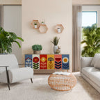 SCANDIC FLOWERET 3-Door Sideboard