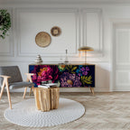 BLOOMING ELEGANCE 3-Door Sideboard