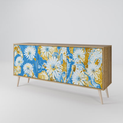DAISY LUXE Třídveřová komoda