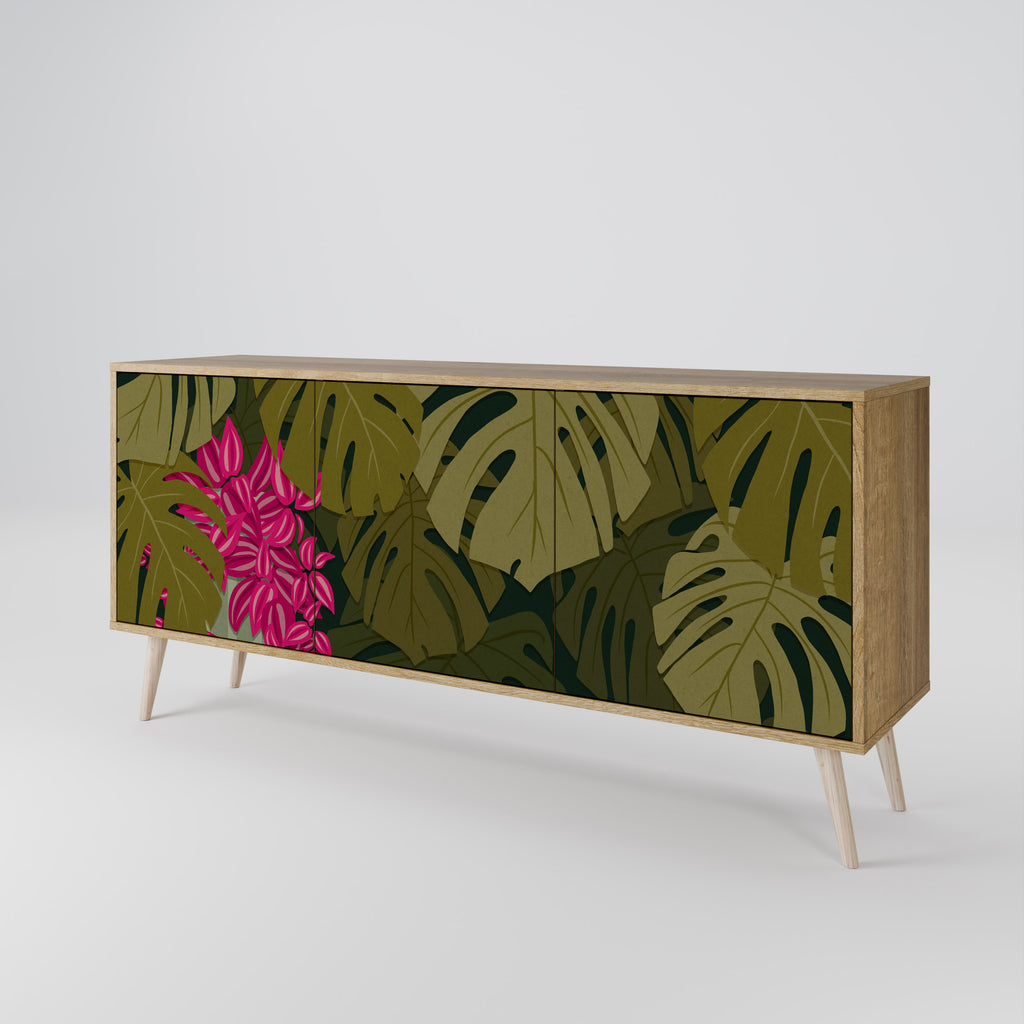 TROPICAL BEAUTY 3-Door Sideboard