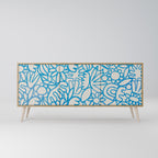 BLOOMY MORNING 3-Door Sideboard