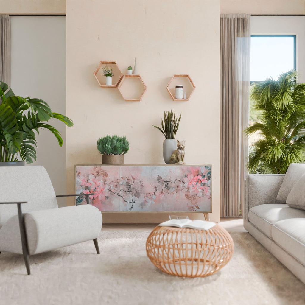 CHERRY BLOSSOM 3-Door Sideboard