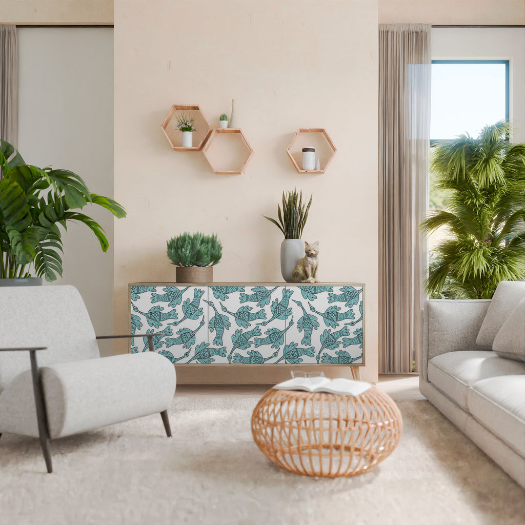 WATERSPOUT SONGIBIRD 3-Door Sideboard