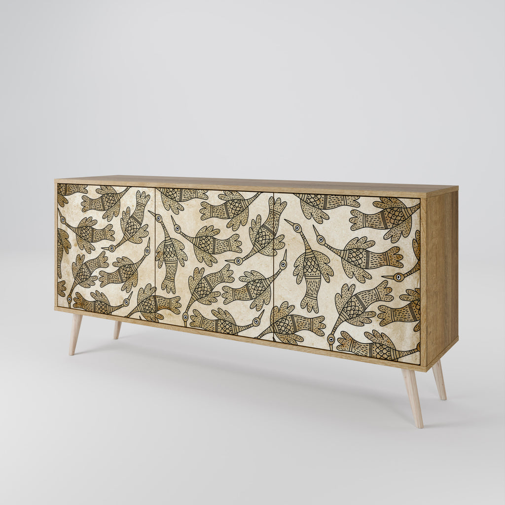 ALMONDINE SONGBIRD 3-Door Sideboard