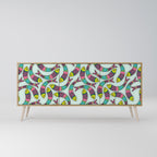 INDIAN FISH 3-Door Sideboard